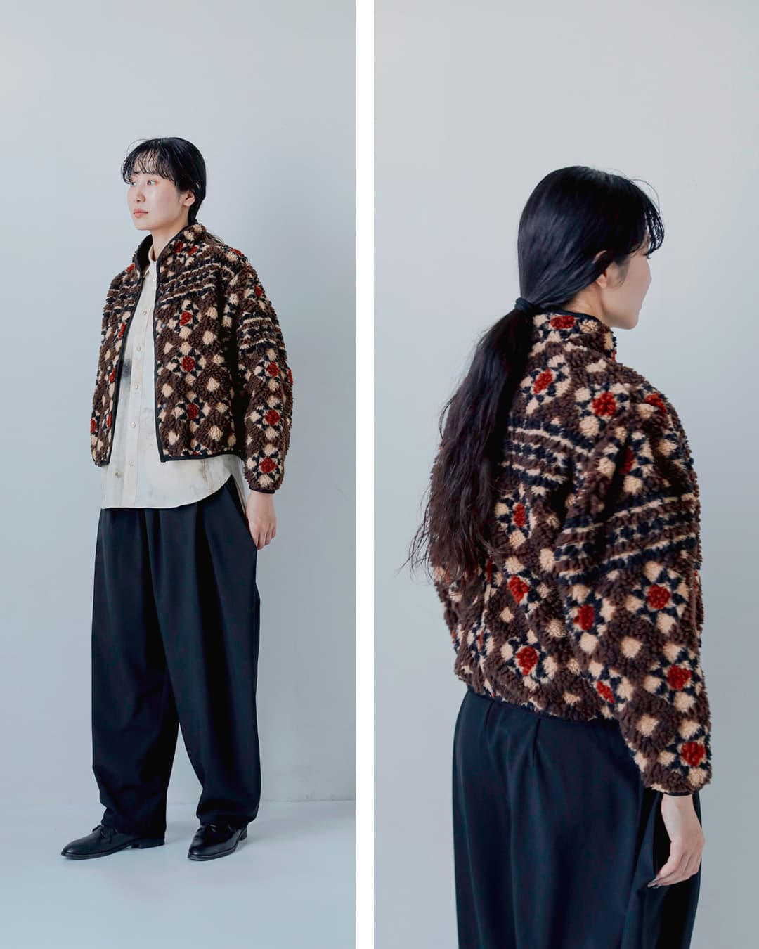 ASEEDONCLOUD(アシードンクラウド)ステーションフロアパターン ブルゾン Station floor pattern blouson 262809