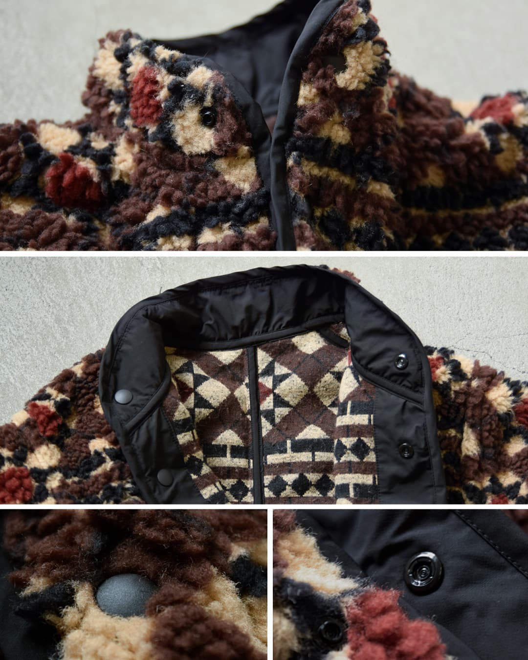 ASEEDONCLOUD(アシードンクラウド)ステーションフロアパターン ブルゾン Station floor pattern blouson 262809