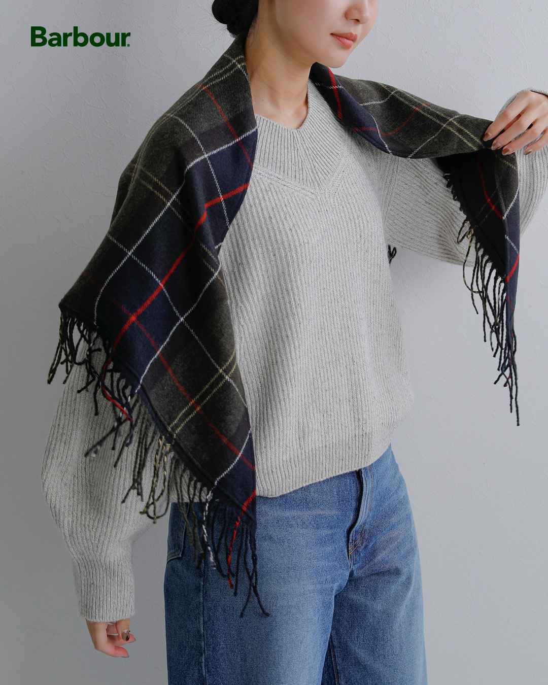 Barbour(バブアー)カークリーズ タータン スカーフ KIRKLEES TARTAN SCARF l262lsc0499