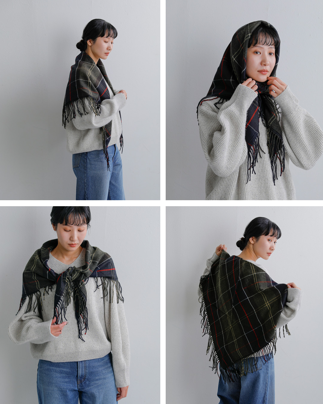 Barbour(バブアー)カークリーズ タータン スカーフ KIRKLEES TARTAN SCARF l262lsc0499