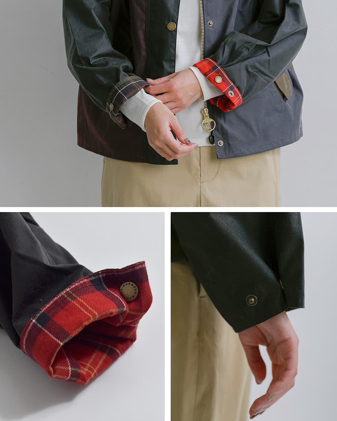 Barbourパッチワーク トランスポート ワックス ジャケット PATCHWORK TRANSPORT WAX JACKET 262lwx1561