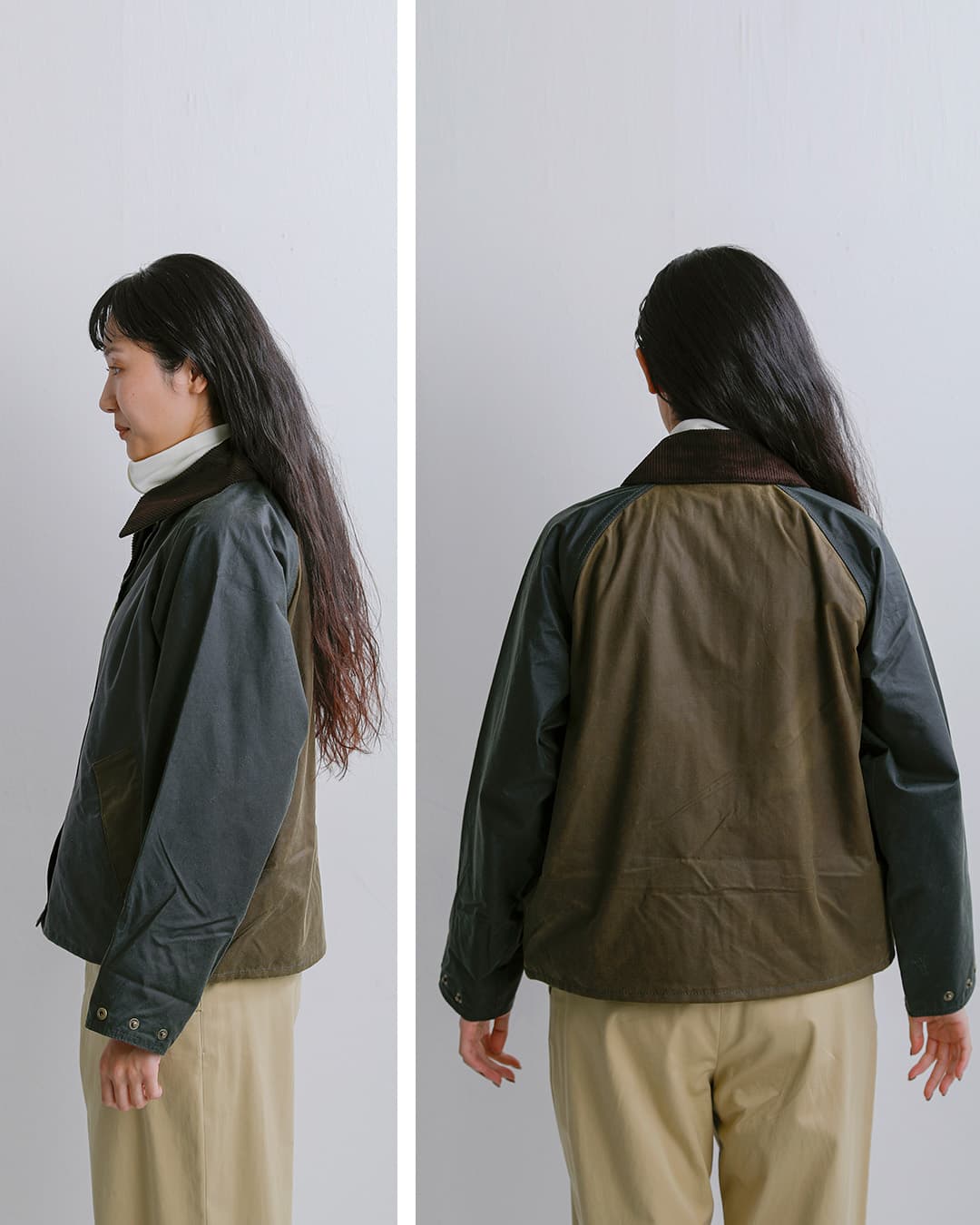 Barbourパッチワーク トランスポート ワックス ジャケット PATCHWORK TRANSPORT WAX JACKET 262lwx1561