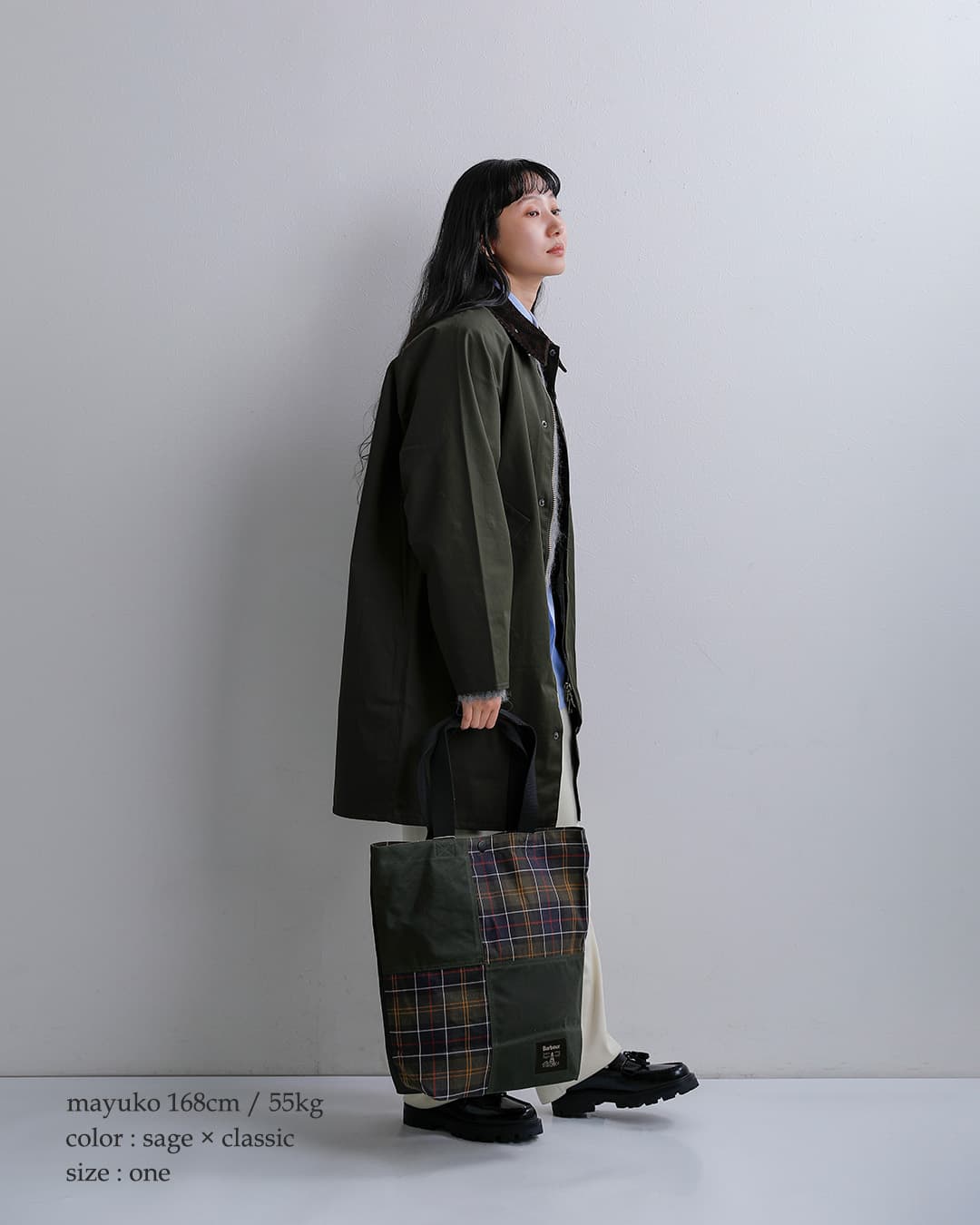 Barbourフィールド パッチワーク トートバッグ FIELD PATCHWORK TOTE BAG 262uba0777