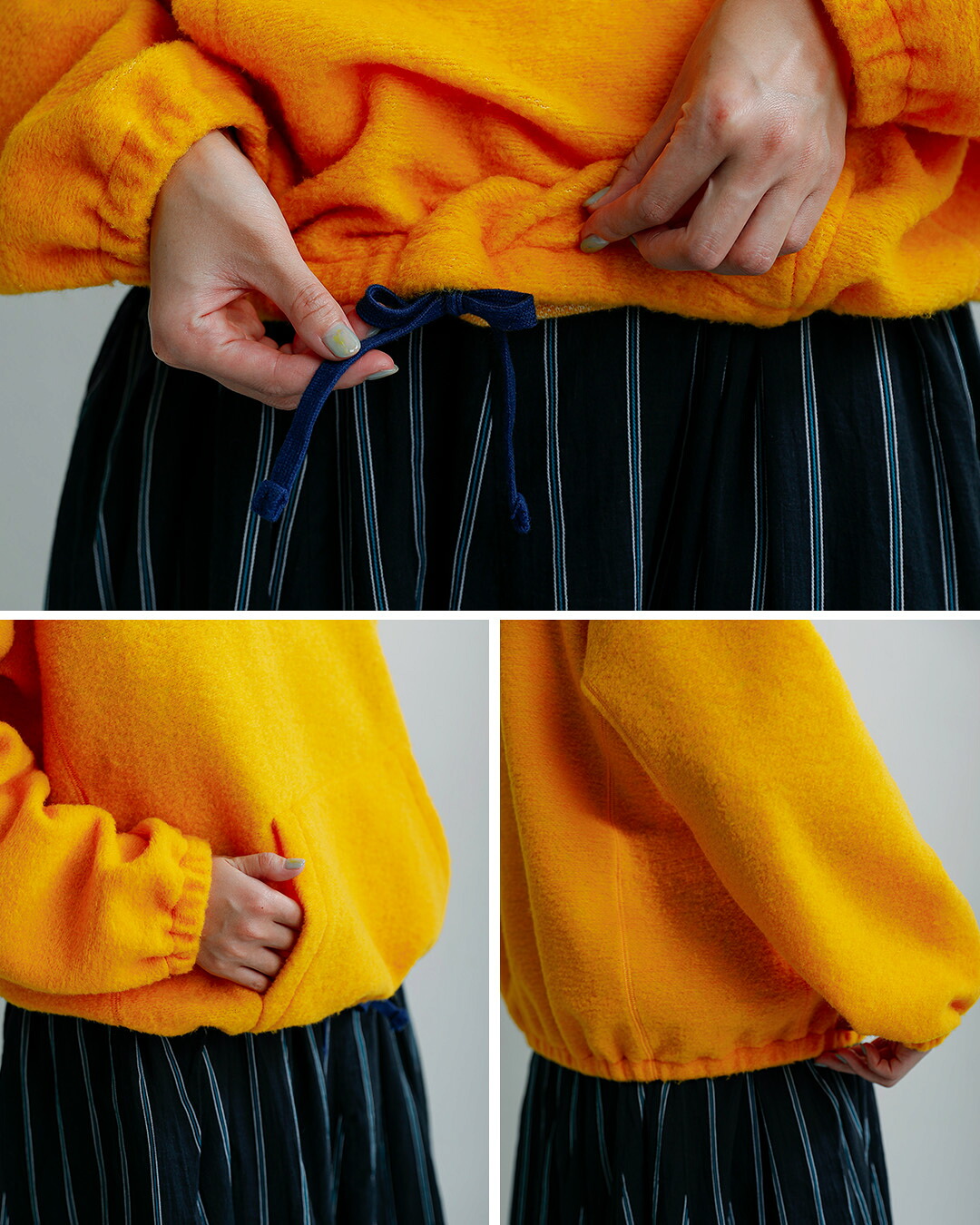 Shinzoneスナップ フリース プルオーバー SNAP FLEECE PULLOVER 26amscu06