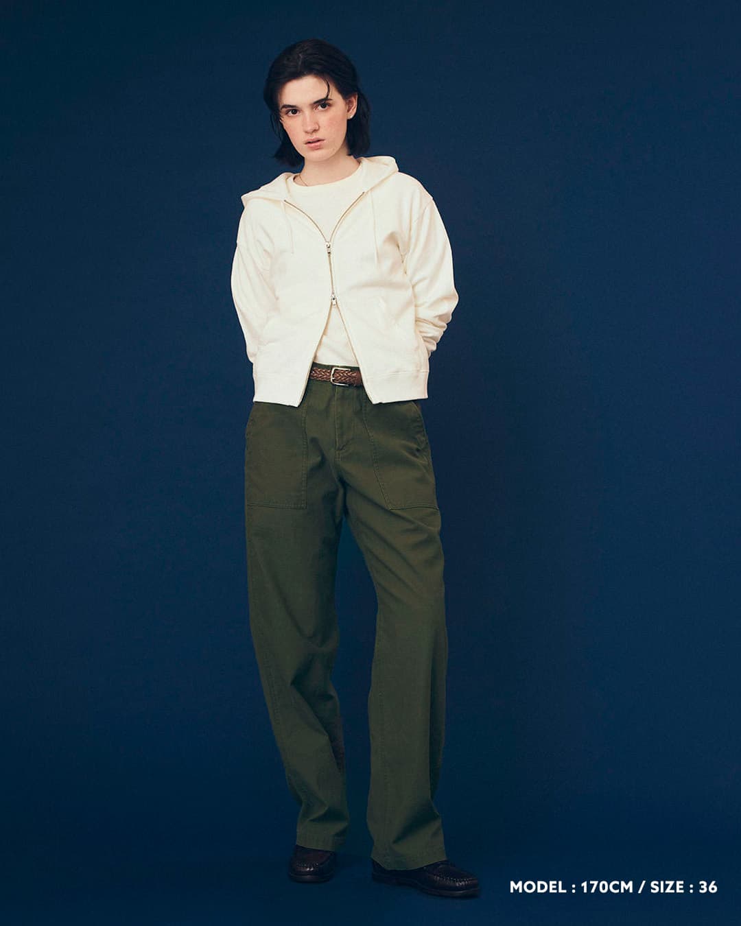 Shinzone(シンゾーン)オーガニックコットン ストレート ベイカーパンツ STRAIGHT BAKER PANTS 26amspa01