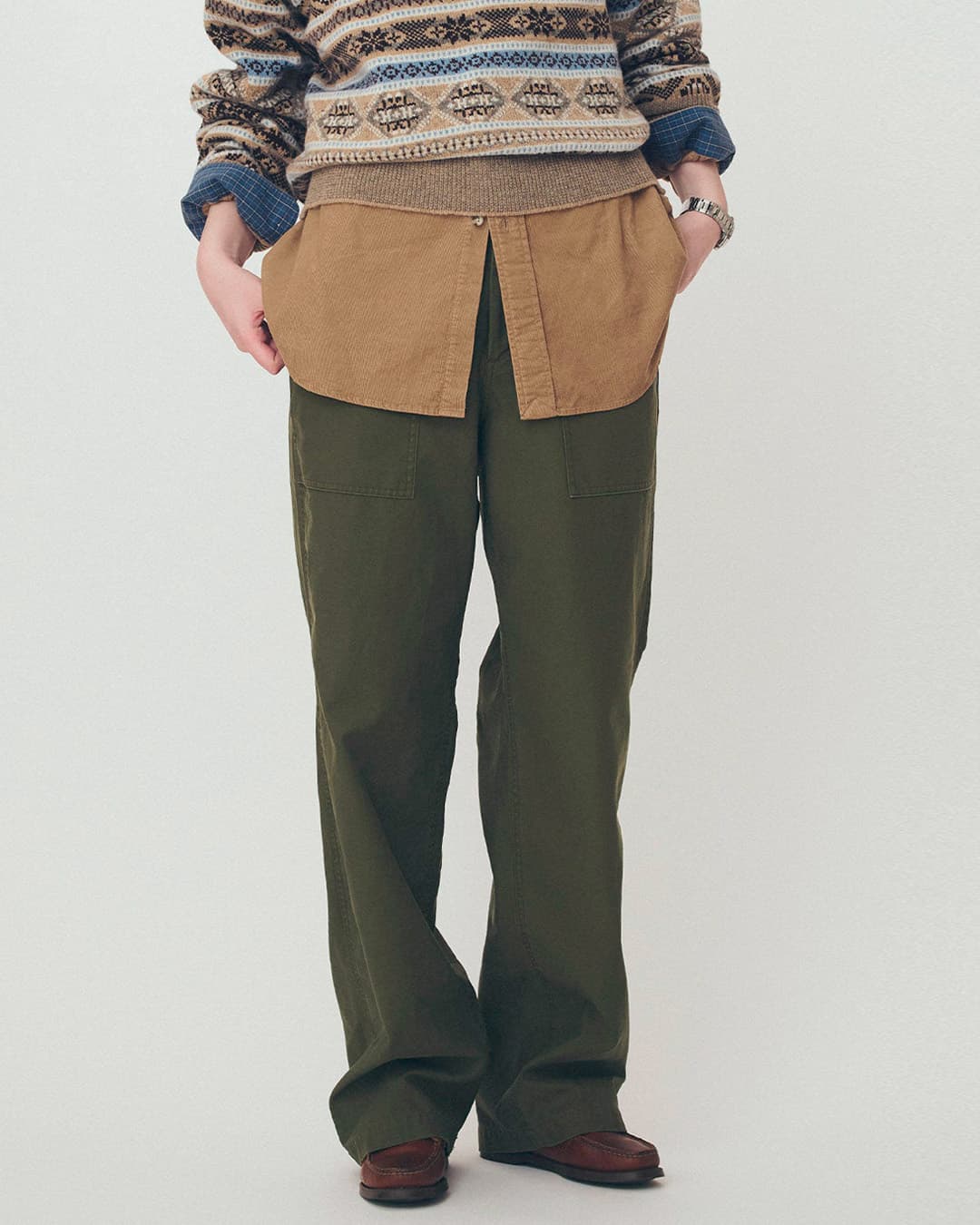 Shinzone(シンゾーン)オーガニックコットン ストレート ベイカーパンツ STRAIGHT BAKER PANTS 26amspa01