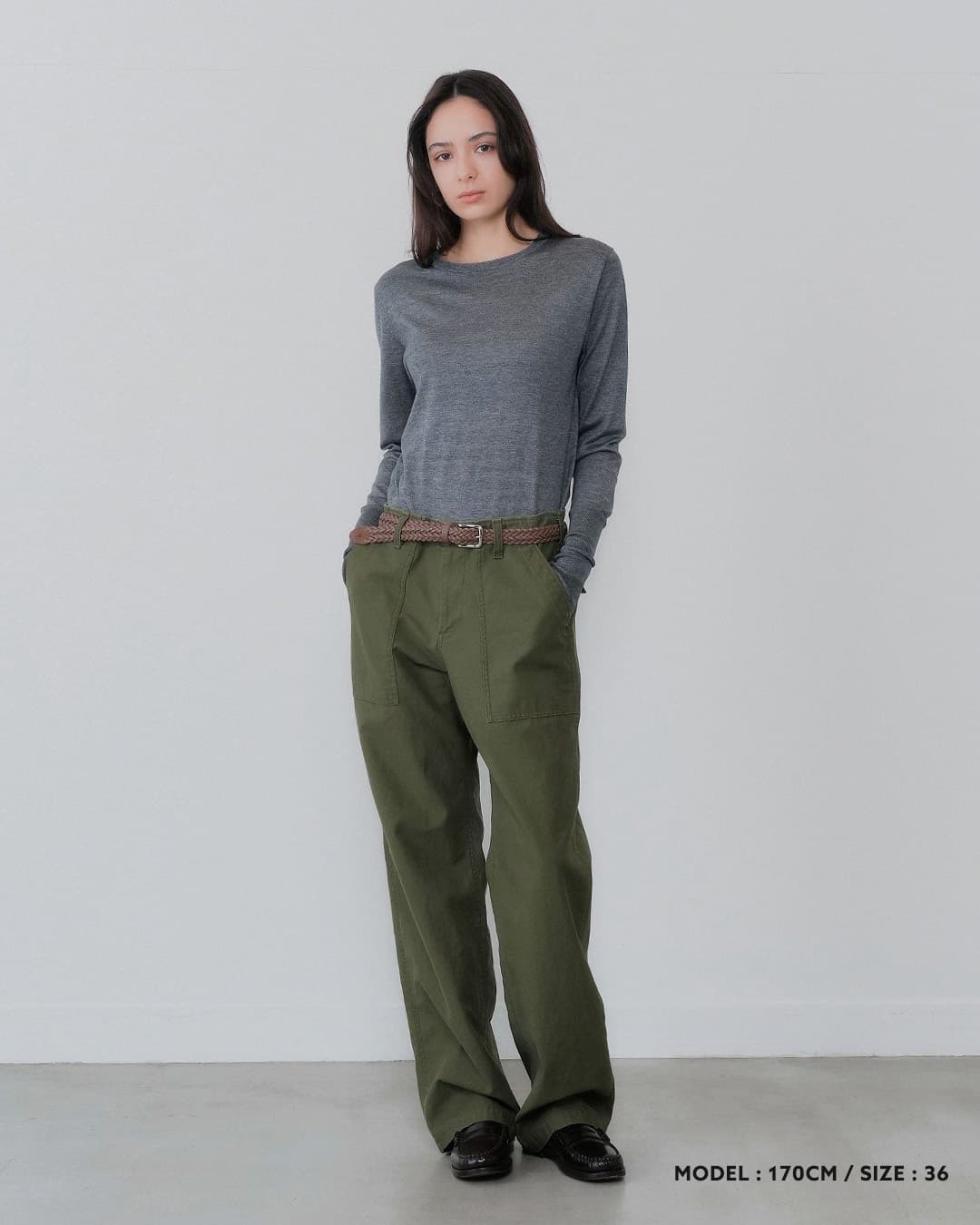 Shinzone(シンゾーン)オーガニックコットン ストレート ベイカーパンツ STRAIGHT BAKER PANTS 26amspa01