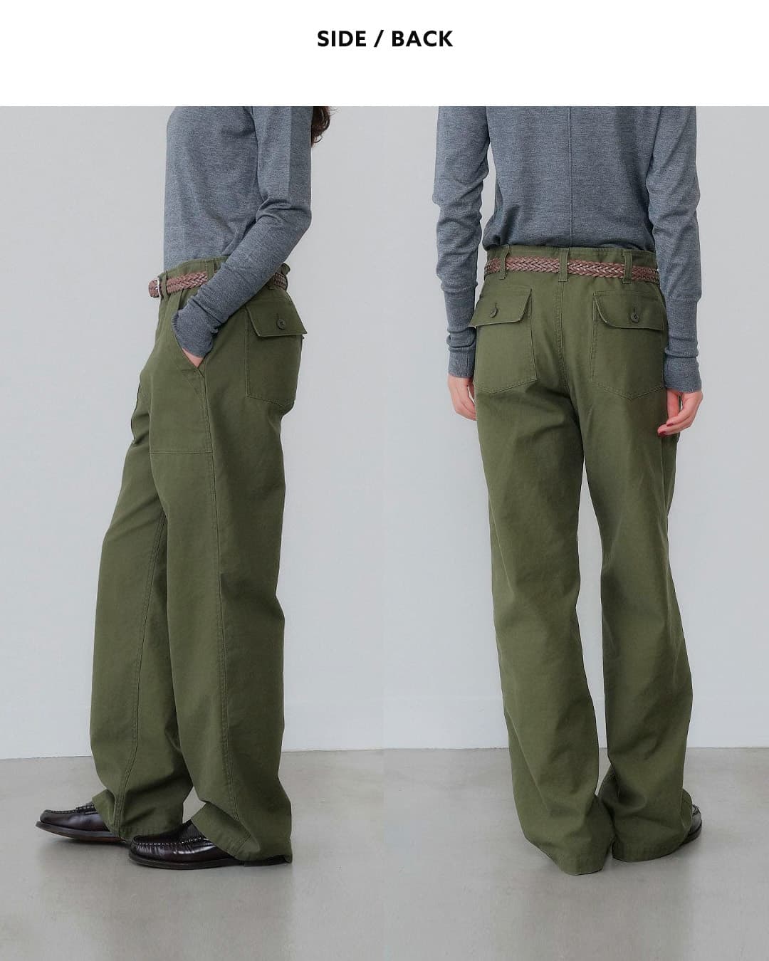 Shinzone(シンゾーン)オーガニックコットン ストレート ベイカーパンツ STRAIGHT BAKER PANTS 26amspa01