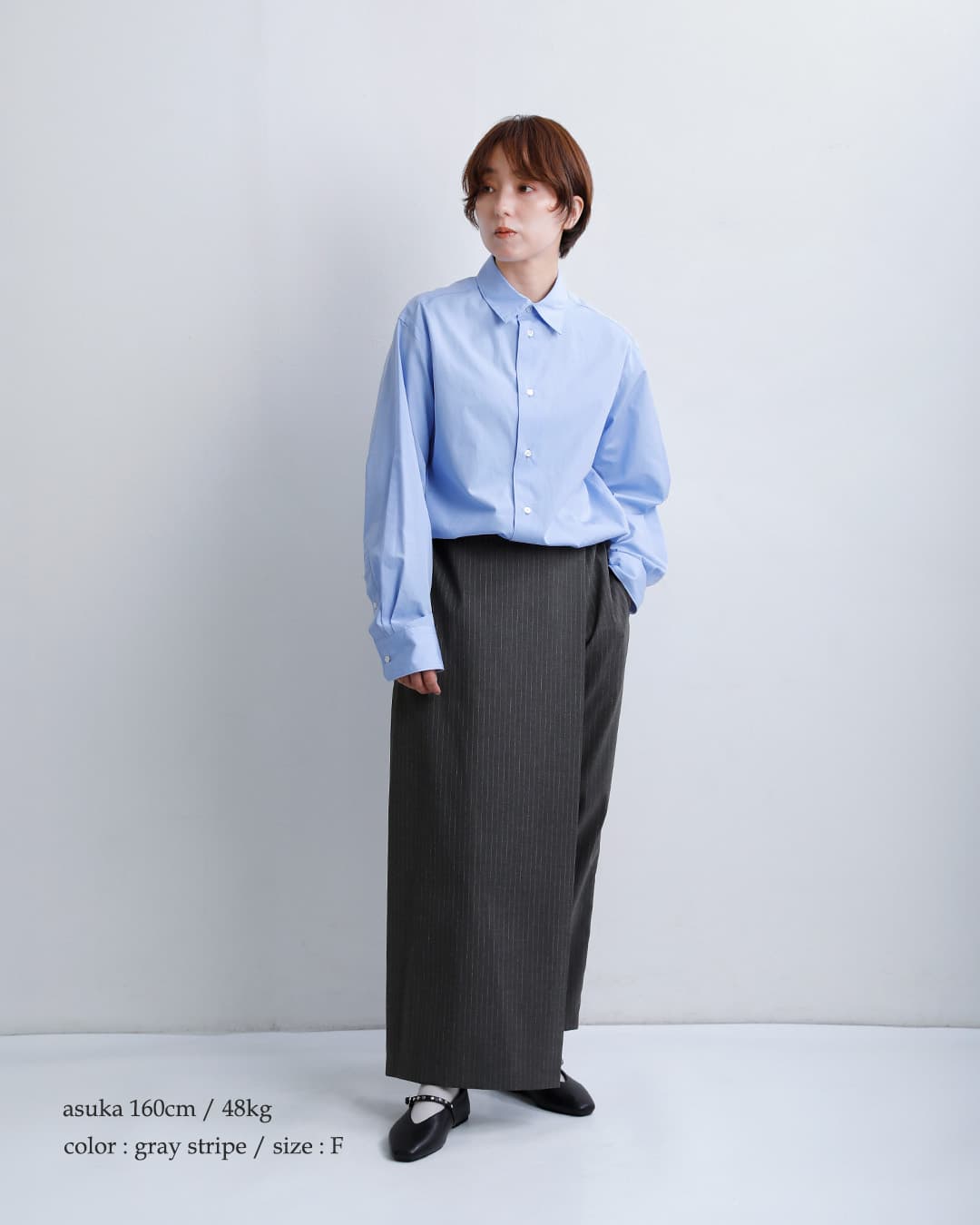 mizuiro indラップライク パンツ 3-260099