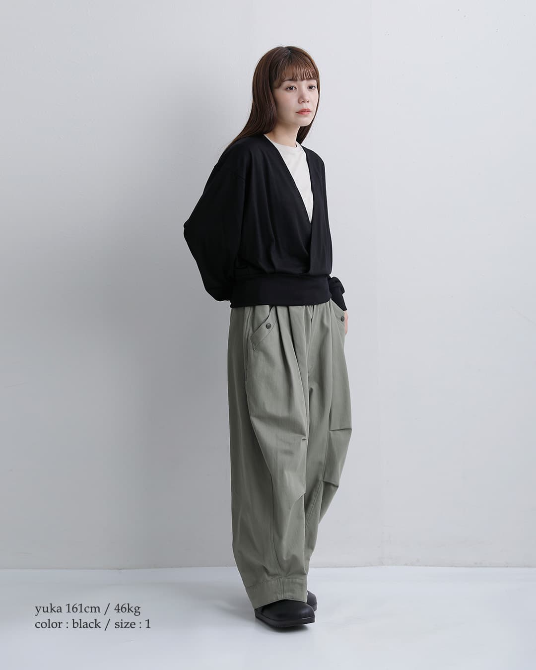 HAVERSACK ATTIREウール天竺 プルオーバーシャツ 312601