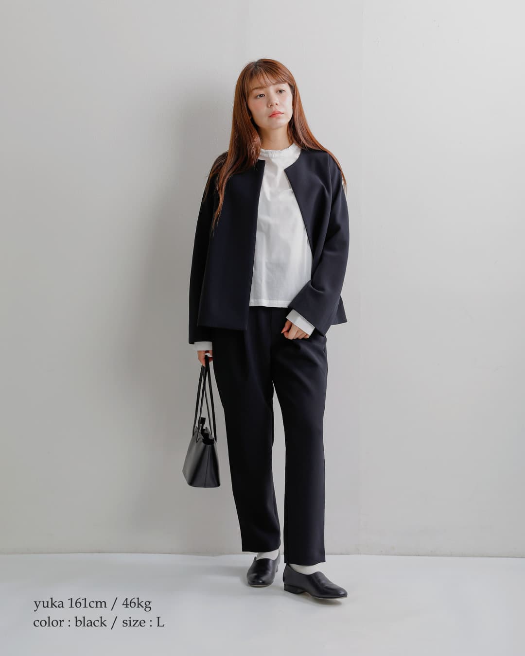 TRAVAIL MANUEL トラバイユマニュアル ダブルクロス ノーカラー