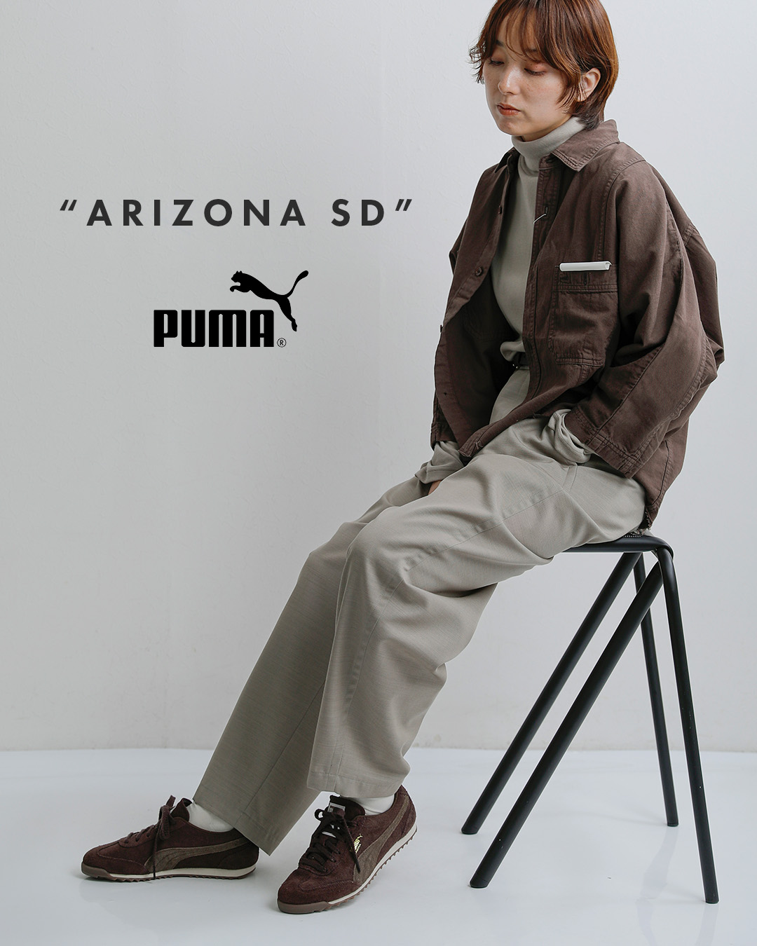 PUMAアリゾナ スエード スニーカー ARIZONA SD 402362