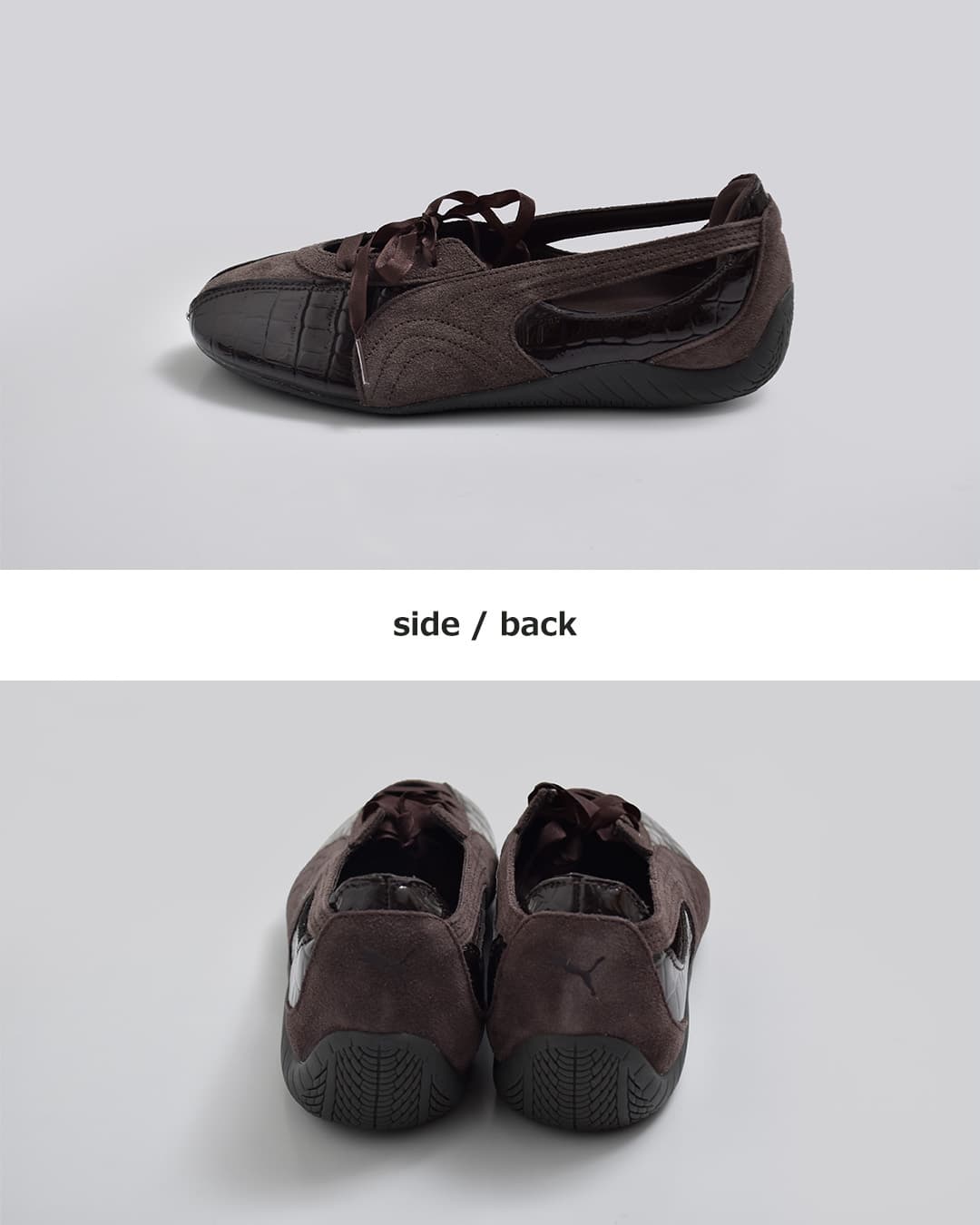 PUMAスピードキャット バレエ クロコ スニーカー SPEEDCAT BALLET NOVA CROC WNS 408813