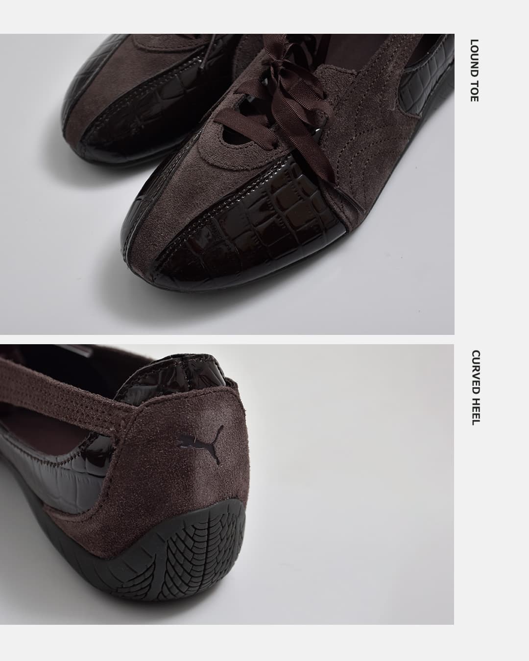 PUMAスピードキャット バレエ クロコ スニーカー SPEEDCAT BALLET NOVA CROC WNS 408813