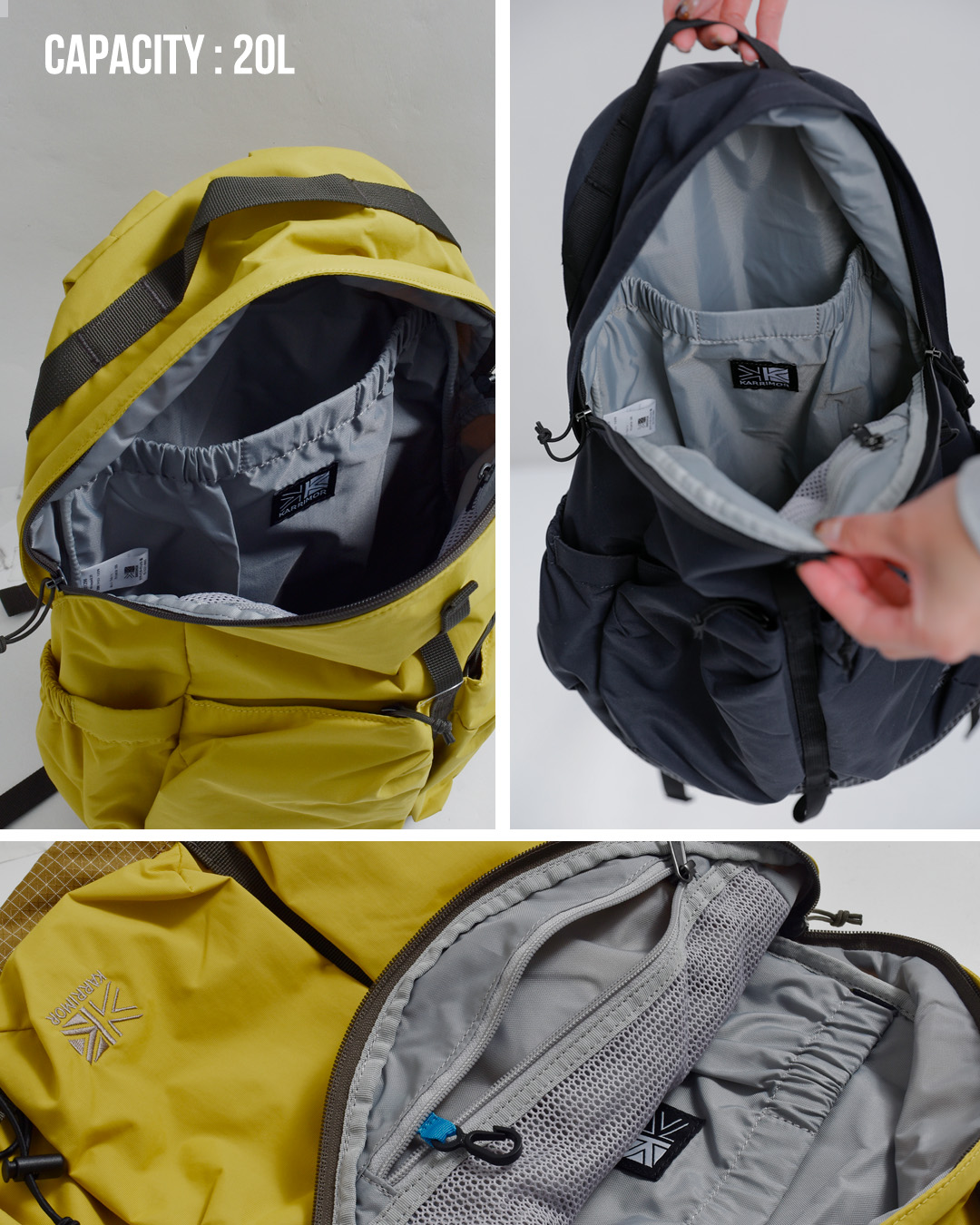 KARRIMOR(カリマー)レリック デイパック パネルローディング リュック 20L relic daypack 20 501296