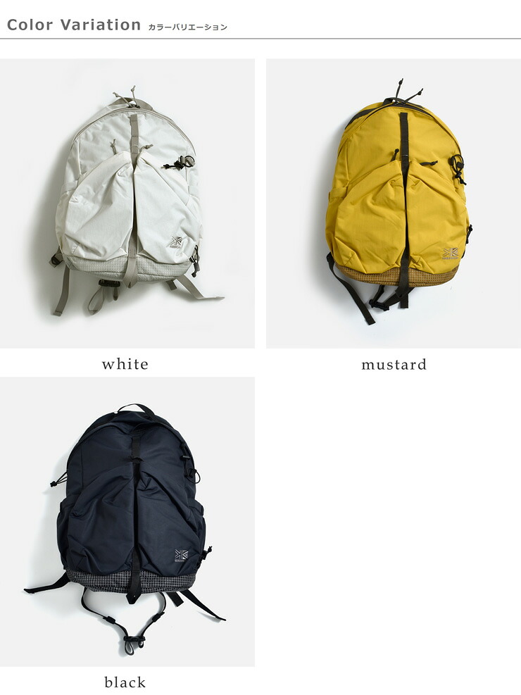 KARRIMOR(カリマー)レリック デイパック パネルローディング リュック 20L relic daypack 20 501296