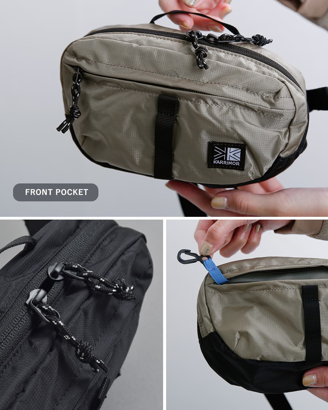 KARRIMOR(カリマー)グラブ ウエストバッグ 1.5L grab fanny pack 501302