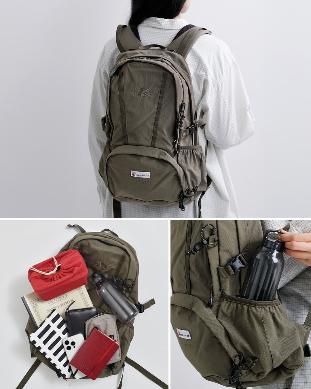 KARRIMOR(カリマー)コット ナイロン リュック 25L cot 25 mil 501308