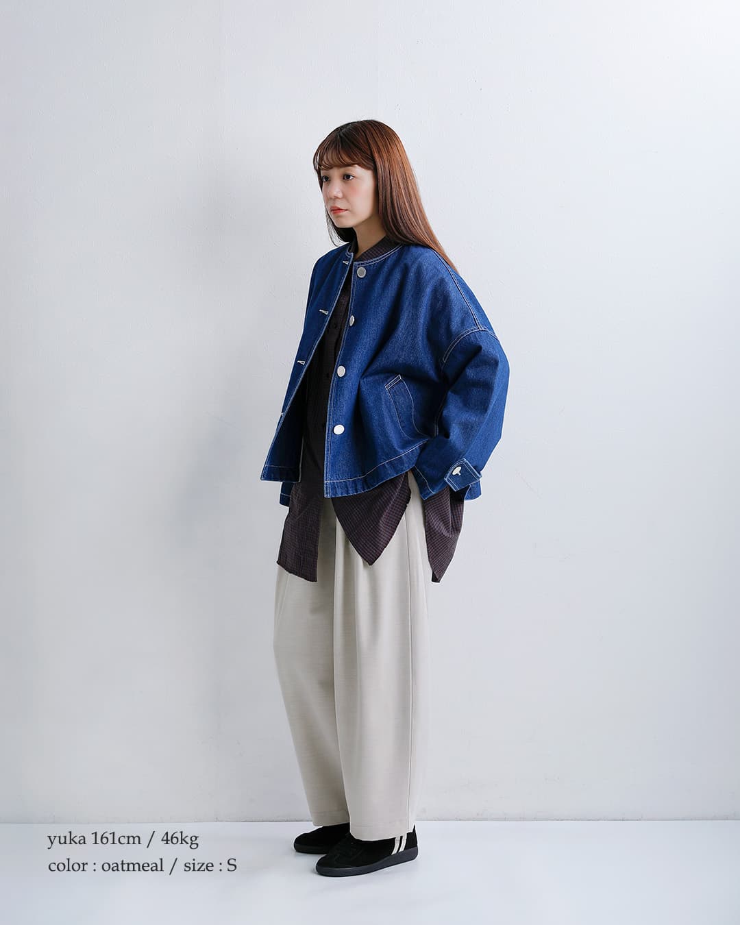 TRAVAIL MANUELウォームツイル コクーンパンツ 5125