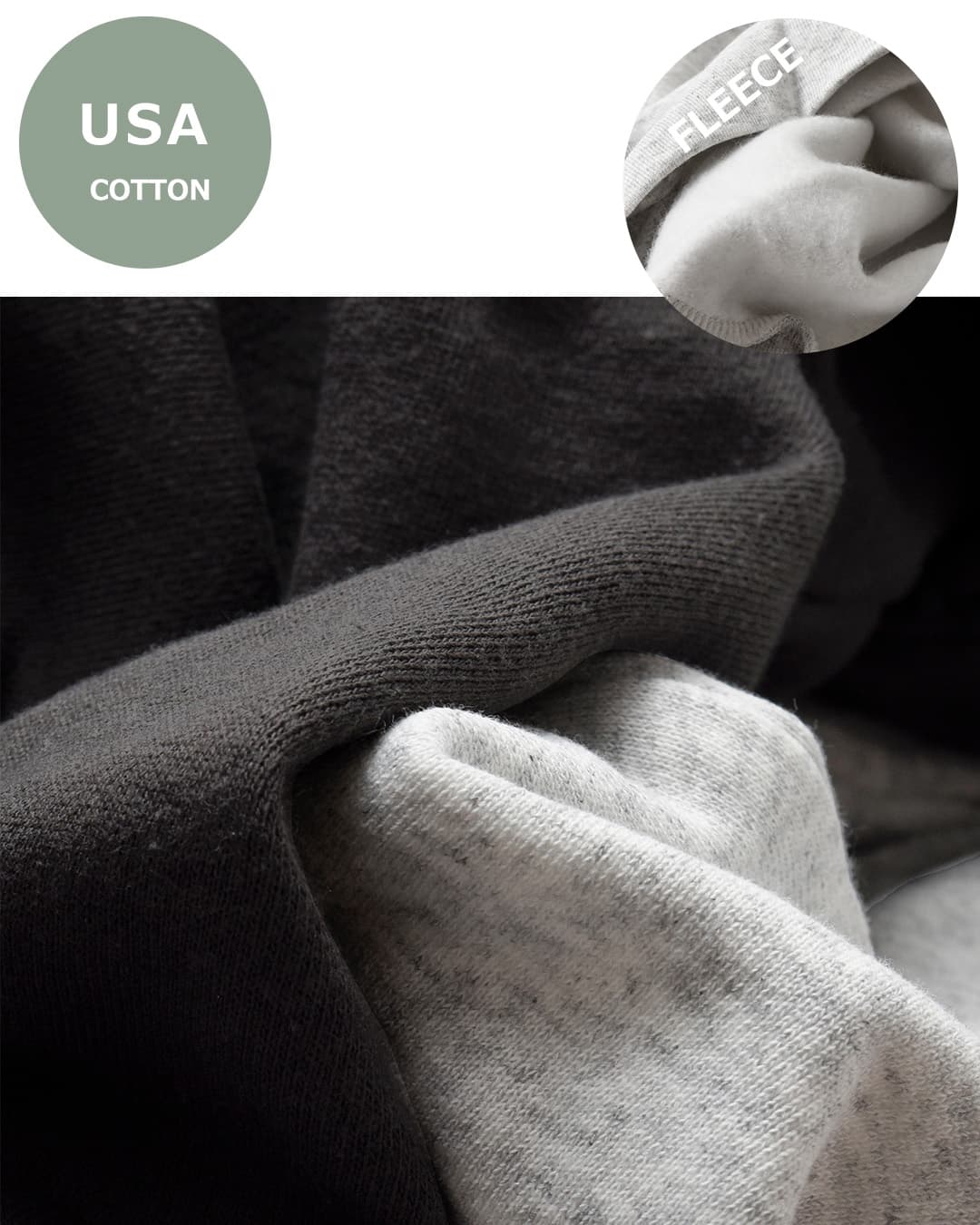 Healthknit(ヘルスニット)クラシック スウェット ハーフジップ クルーネック 長袖 プルオーバー 54036