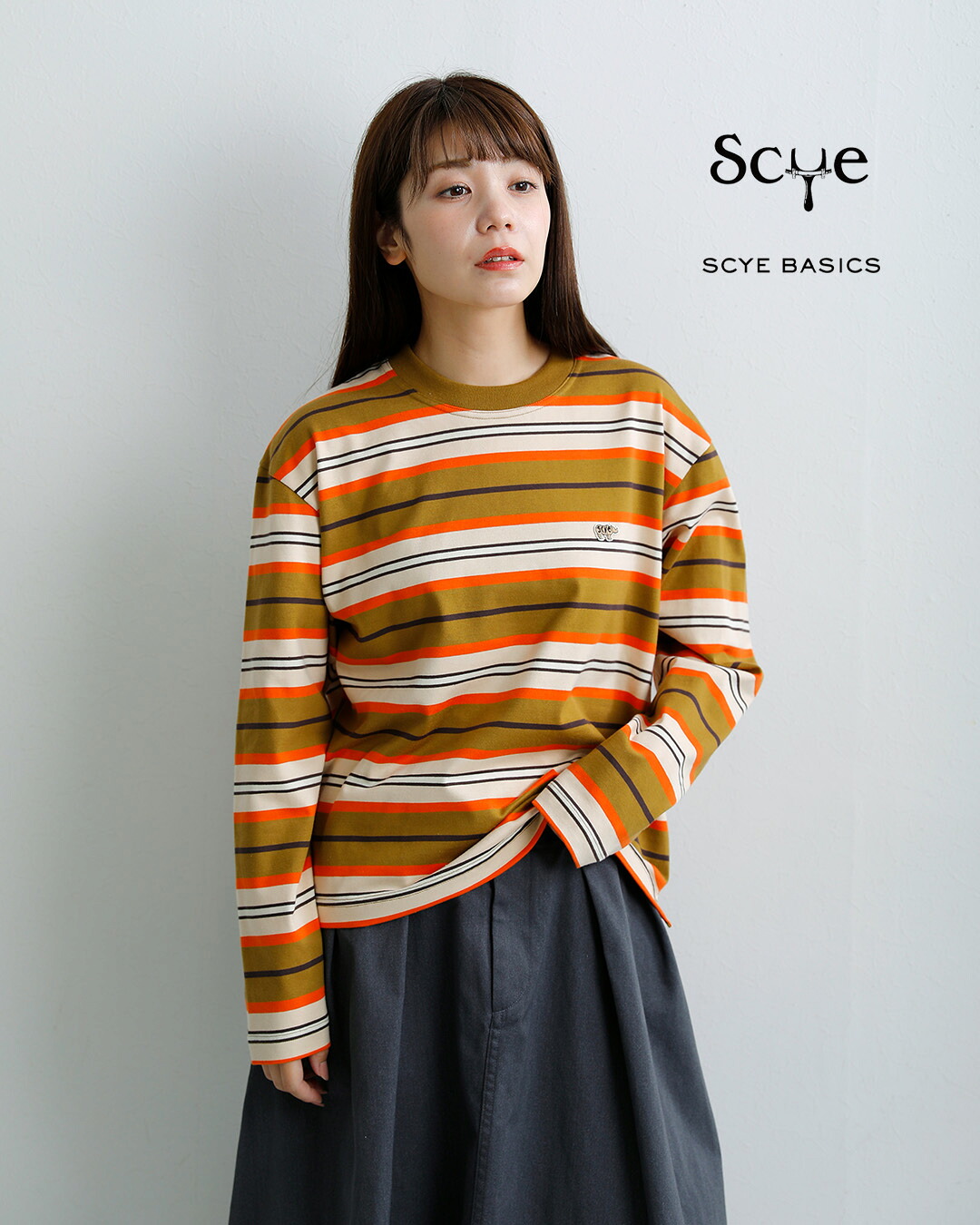 SCYE BASICS�}���`�X�g���C�v �R�b�g�� ���� T�V���c 5726-23711