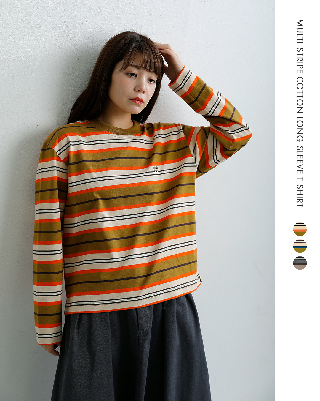 SCYE BASICS�}���`�X�g���C�v �R�b�g�� ���� T�V���c 5726-23711
