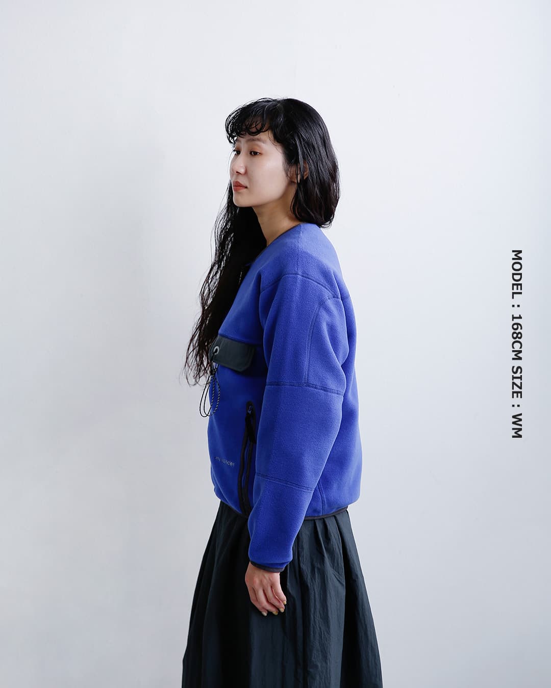and wanderウール フリース カーディガン wool fleece cardigan 574-6281054