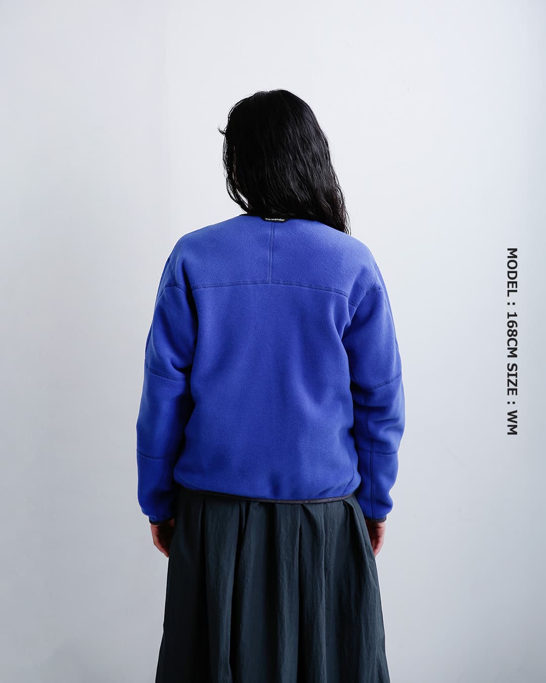 and wanderウール フリース カーディガン wool fleece cardigan 574-6281054
