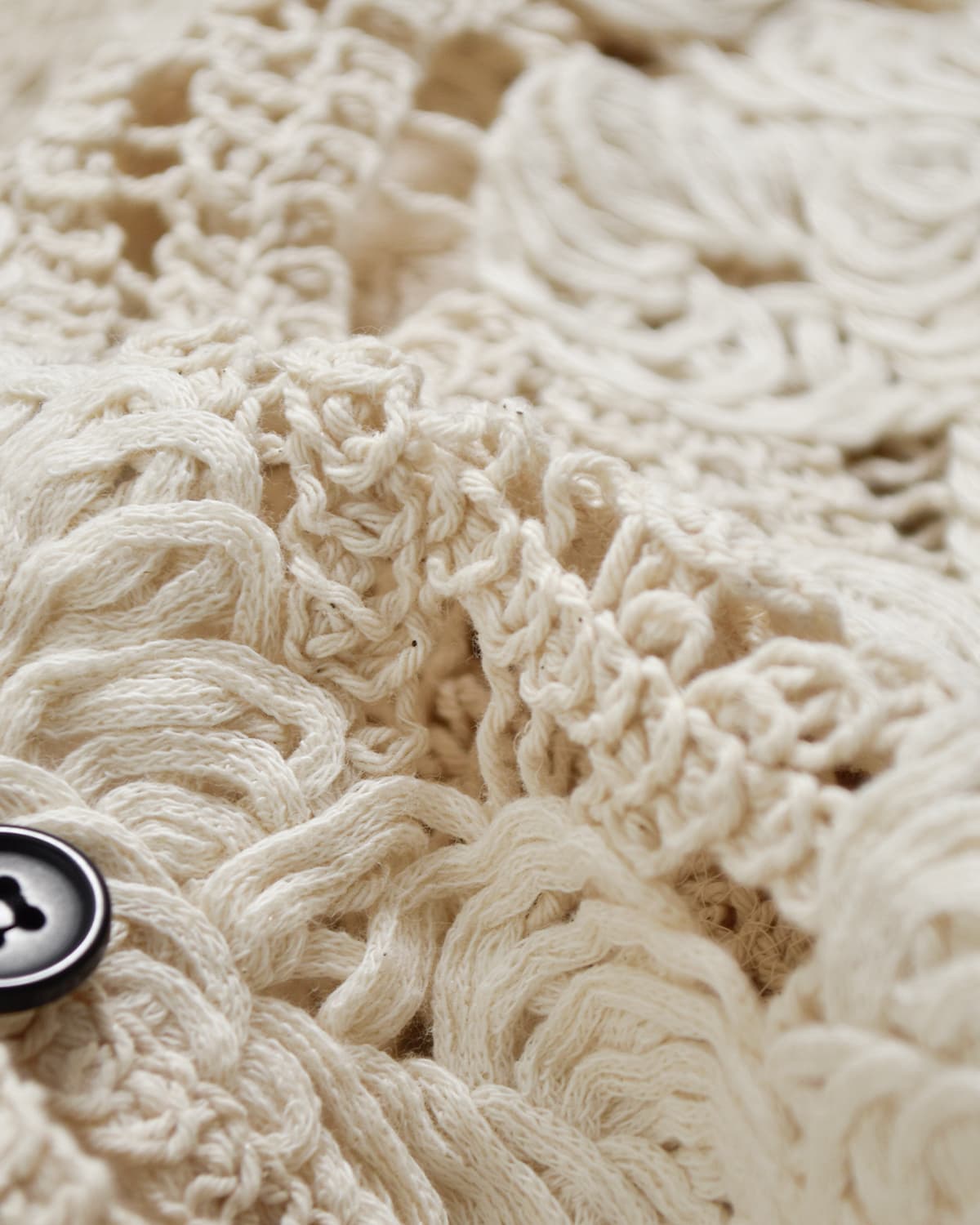 anuke(アンヌーク)コットン コード刺繍 レース オーバーシャツ Embroidery Over Shirts 62620402