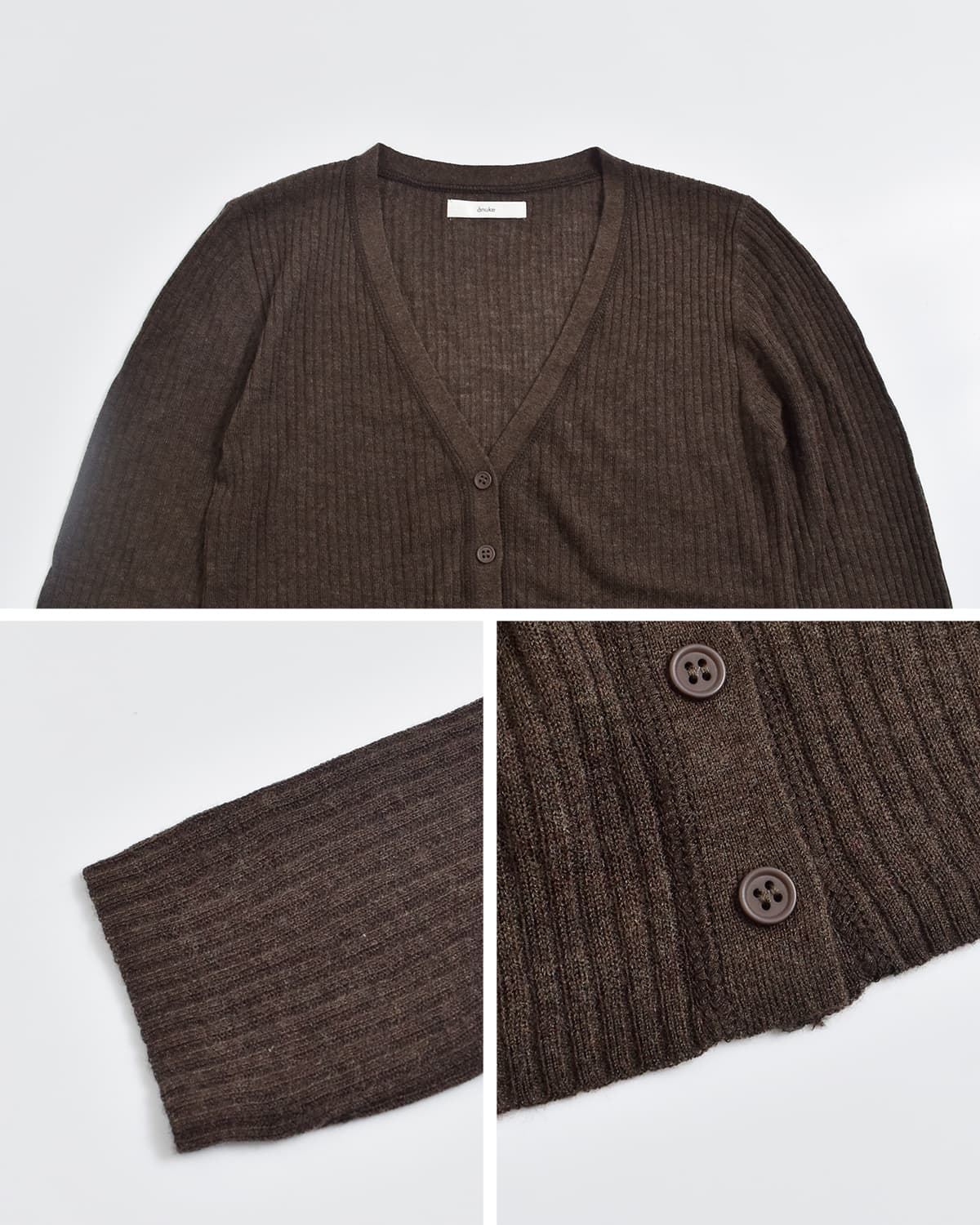 anuke(アンヌーク)レイヤード ハイネック ニット Layered Highneck Knit 62620512