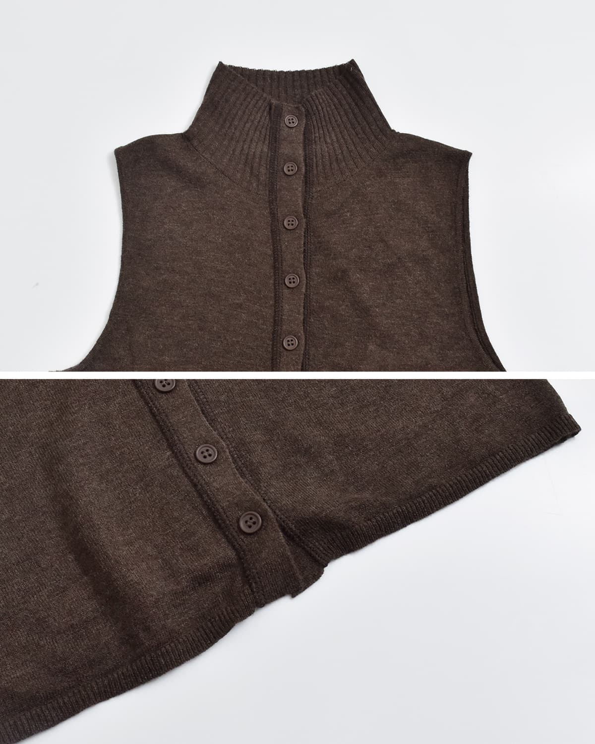 anuke(アンヌーク)レイヤード ハイネック ニット Layered Highneck Knit 62620512