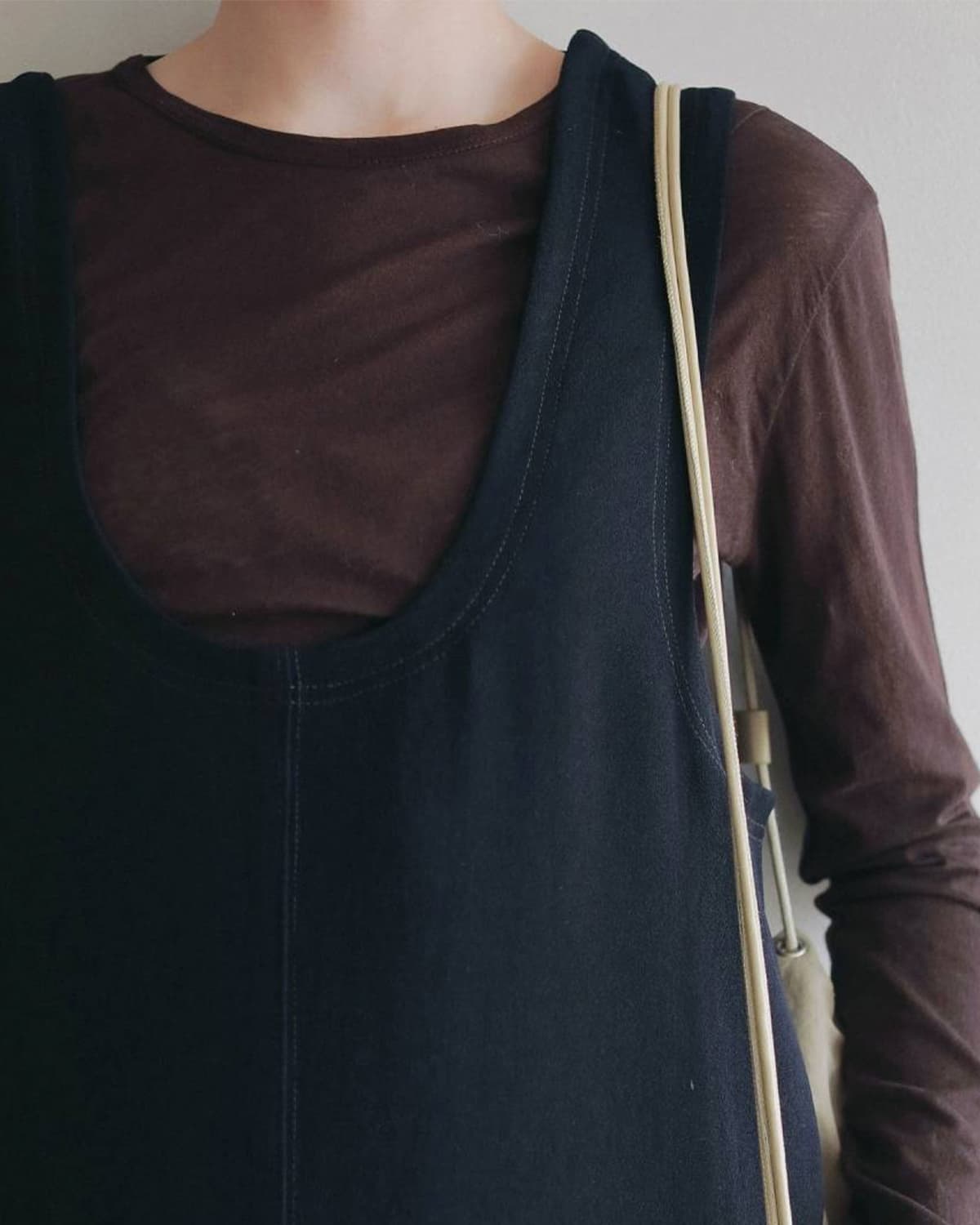 anuke(アンヌーク)コットン ギャザー カットソー Gather Compact Tops 62620608