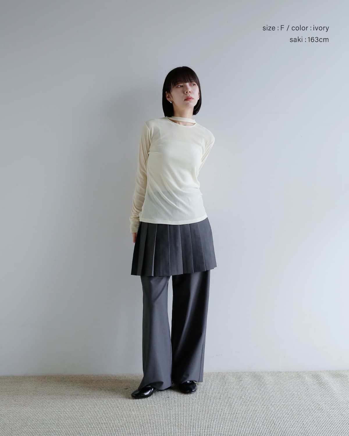 anuke(アンヌーク)ベロア タイトップス Velour Tie Tops 62620615
