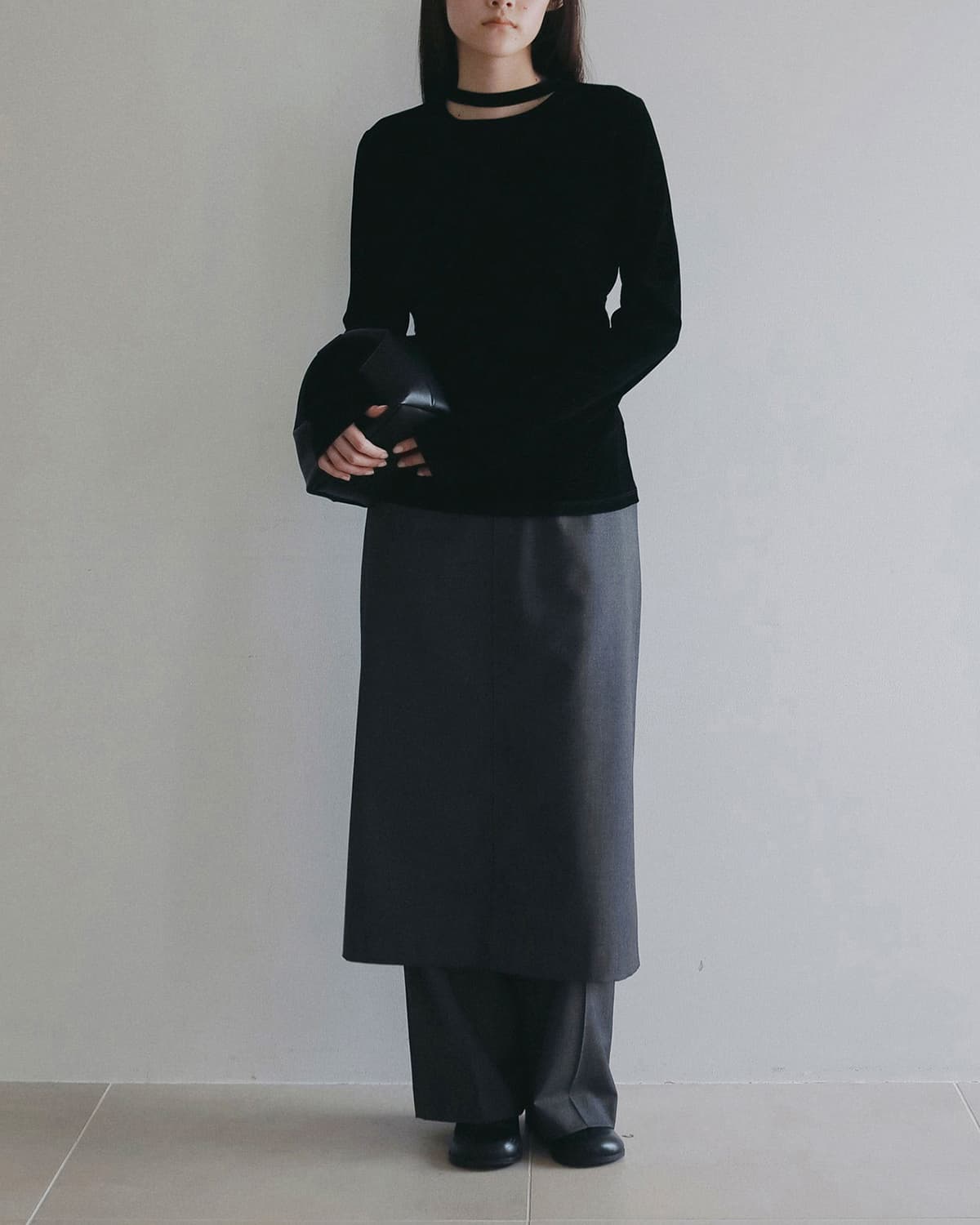 anuke(アンヌーク)ベロア タイトップス Velour Tie Tops 62620615