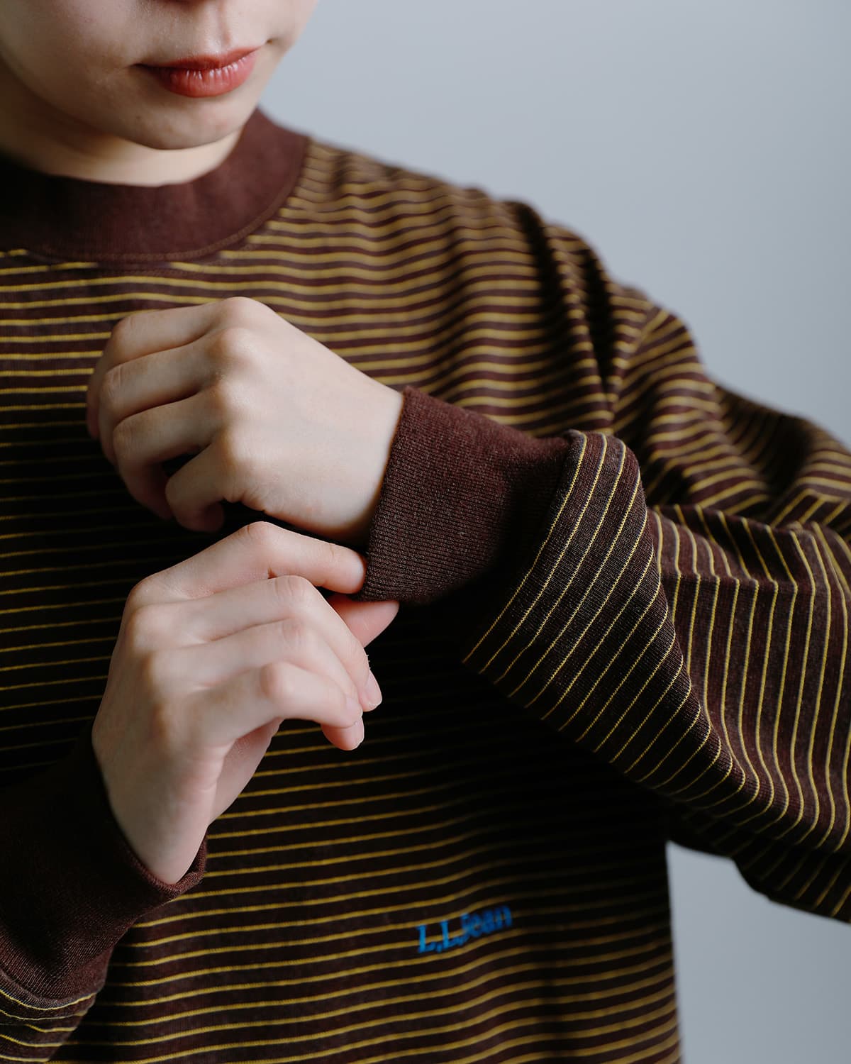 L.L.Beanユニオン ストライプ 長袖 Tシャツ Union Long-Sleeve Stripe Tee 6475-5138