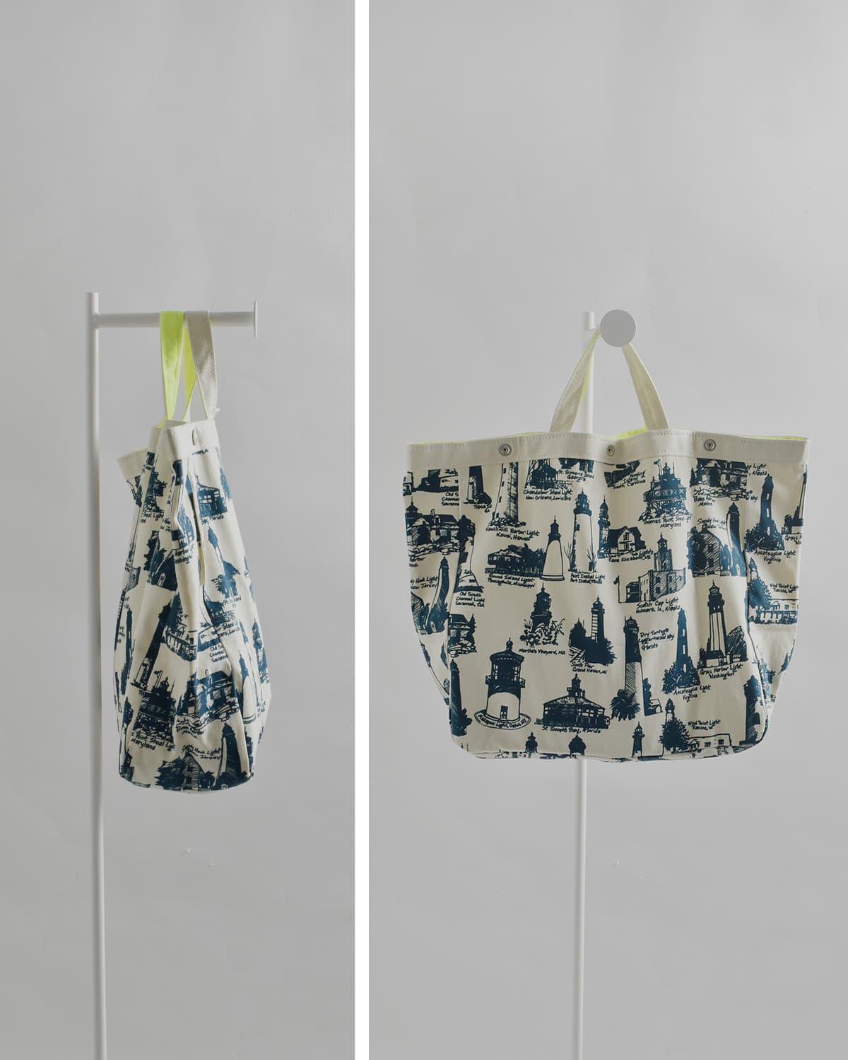 BAG’n’NOUN灯台柄 帆布トートバッグ Mサイズ HOMES BEACON 70021099