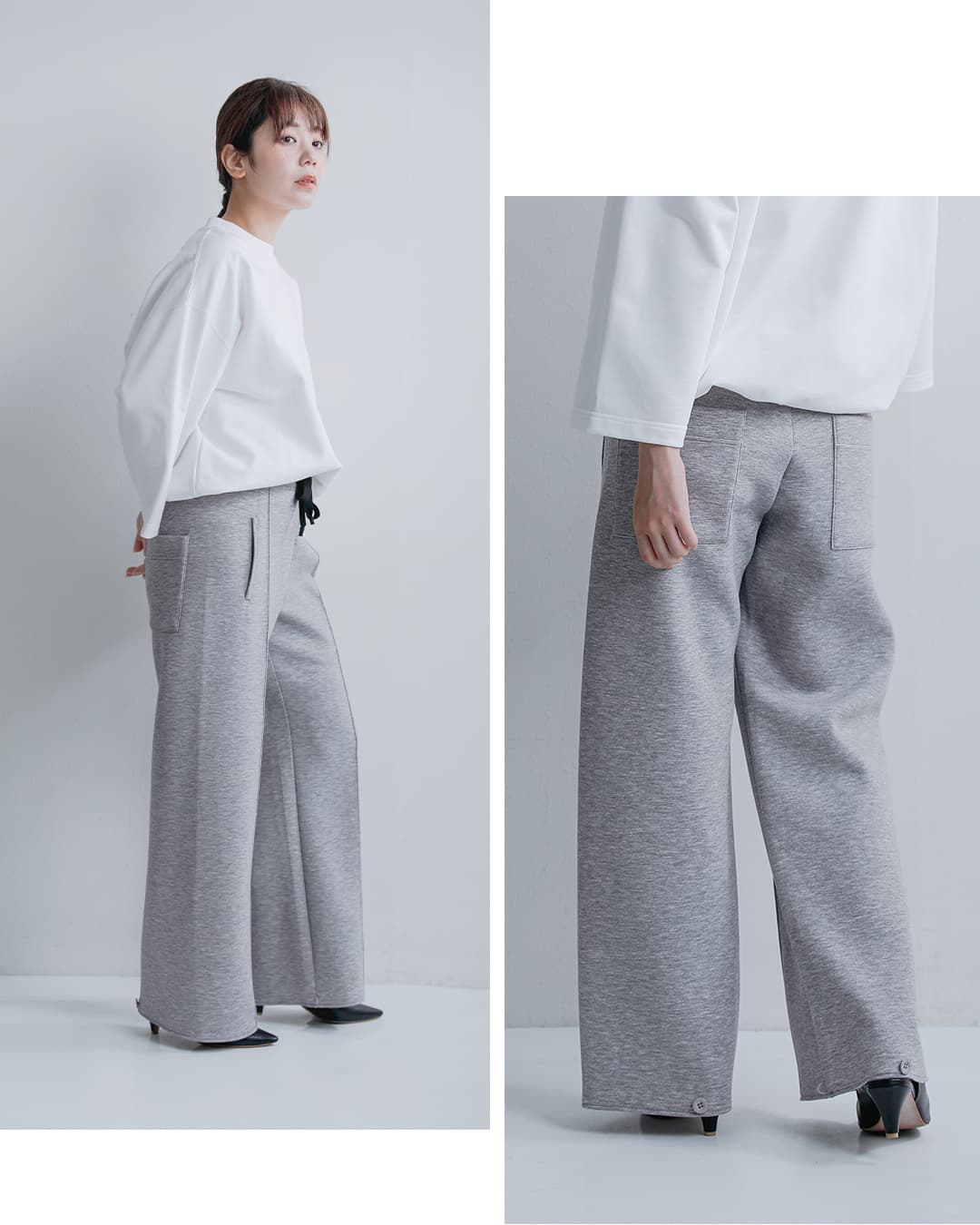 COGTHEBIGSMOKE(�R�O�U�r�b�O�X���[�N)�R�N�[���W���[�W�[ �Z�~���C�h�g���E�U�[�Y GALAXY SEMI-WIDE TROUSERS 15601-379-726-1