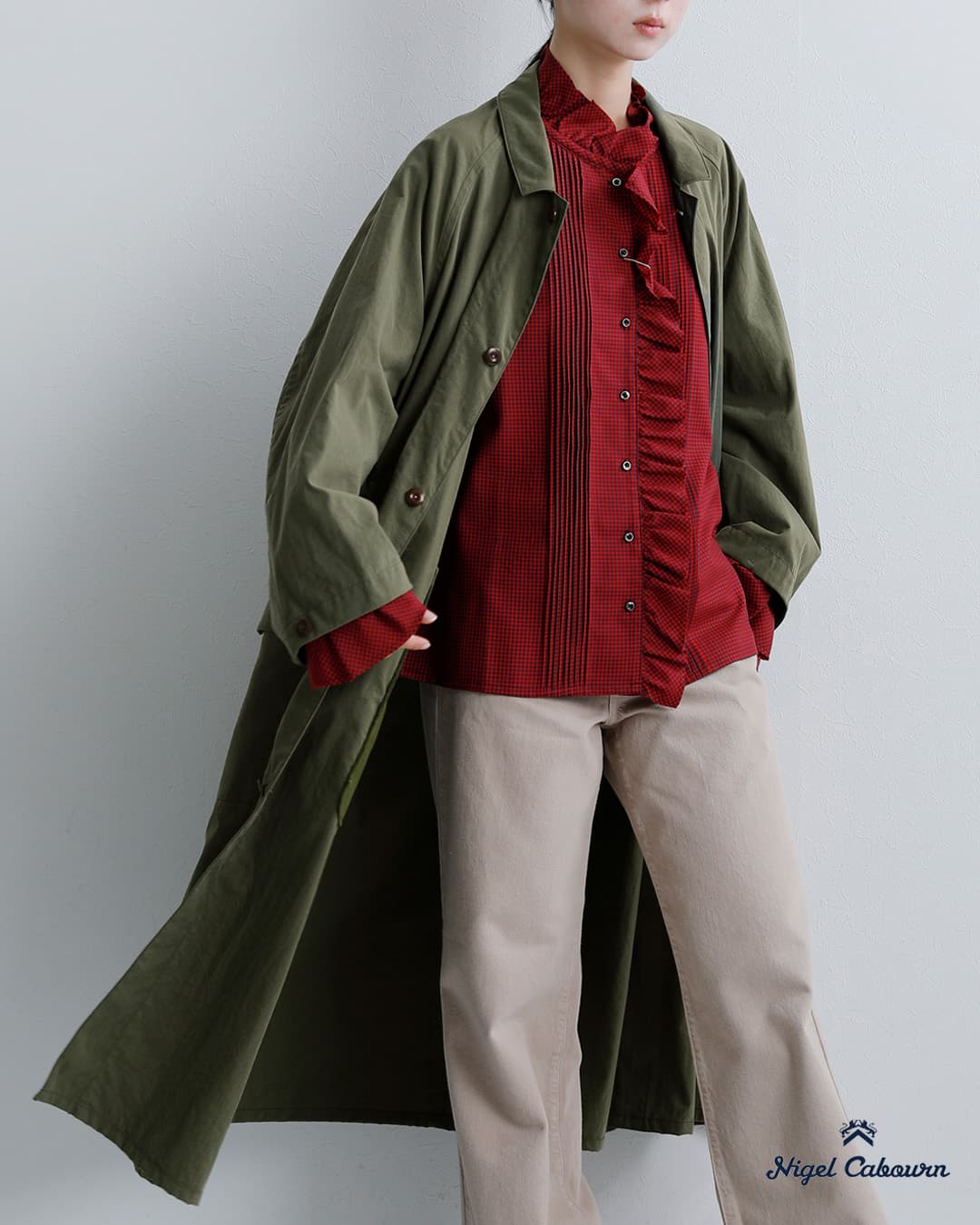 NIGEL CABOURN ナイジェルケーボン ナイロン マウンテニアコート 8053