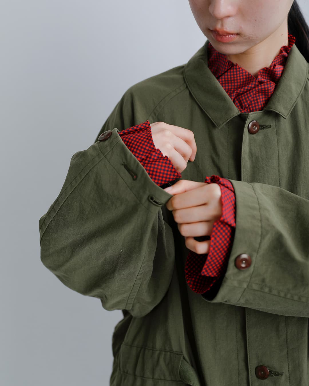 NIGEL CABOURN(ナイジェルケーボン)ナイロン マウンテニアコート 8053-08-00005