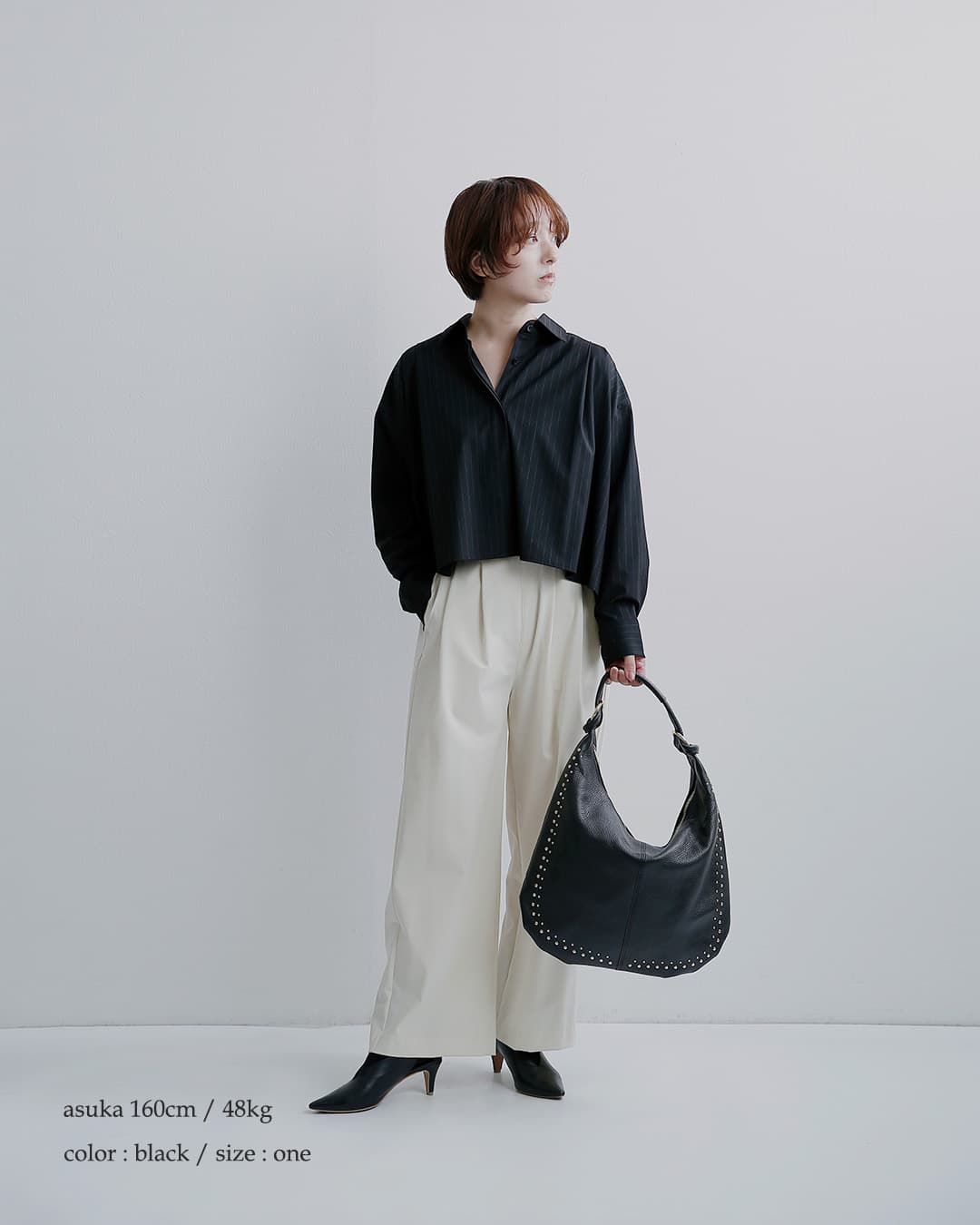 MARLON(マーロン)ドラーロレザー スタッズ トートバッグ 96-mar-bs6103
