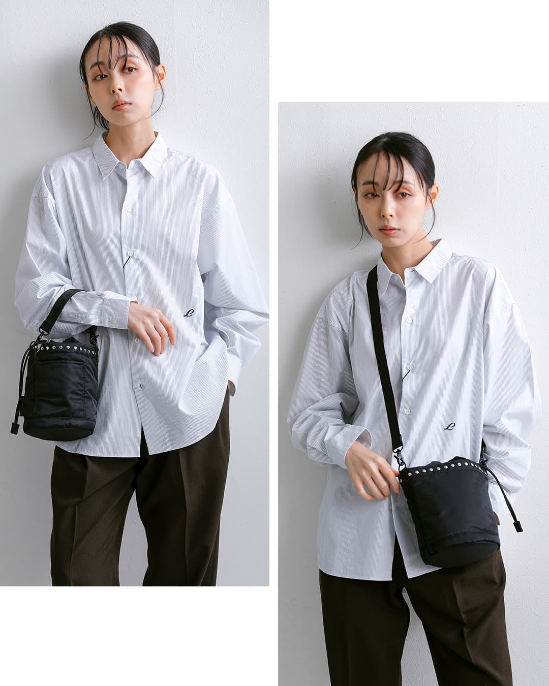 MACKINTOSHヘビーツイル 2WAY スタッズ バケットショルダーバッグ Annan Bucket Studs a262ss1011bapa