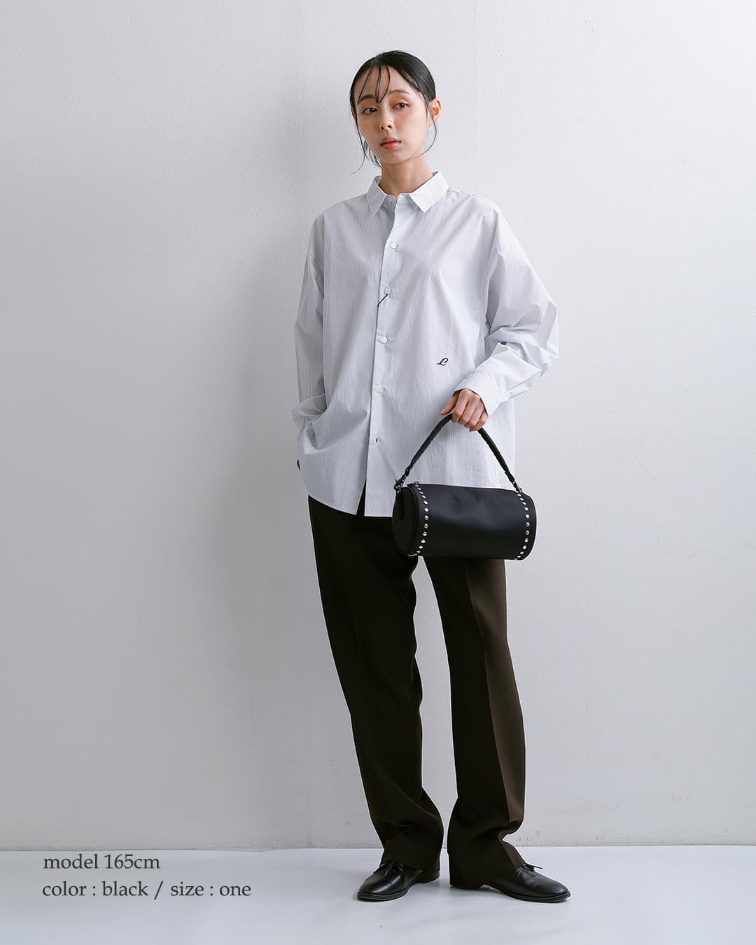 MACKINTOSHヘビーツイル 2WAY スタッズ ラウンドバッグ Round Bag Studs a262ss1026bapa
