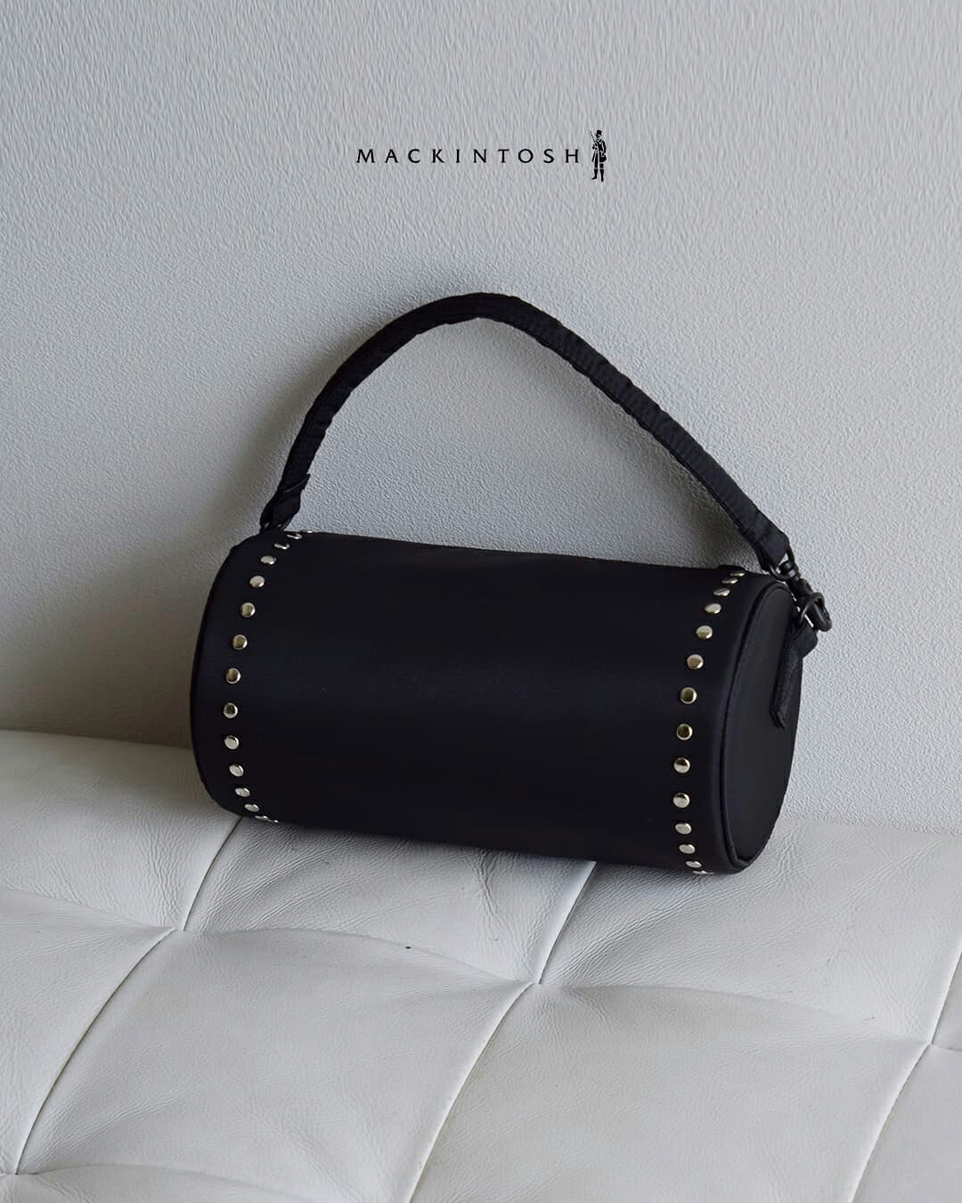 MACKINTOSHヘビーツイル 2way スタッズ ラウンドバッグ Round Bag Studs a262ss1026bapa