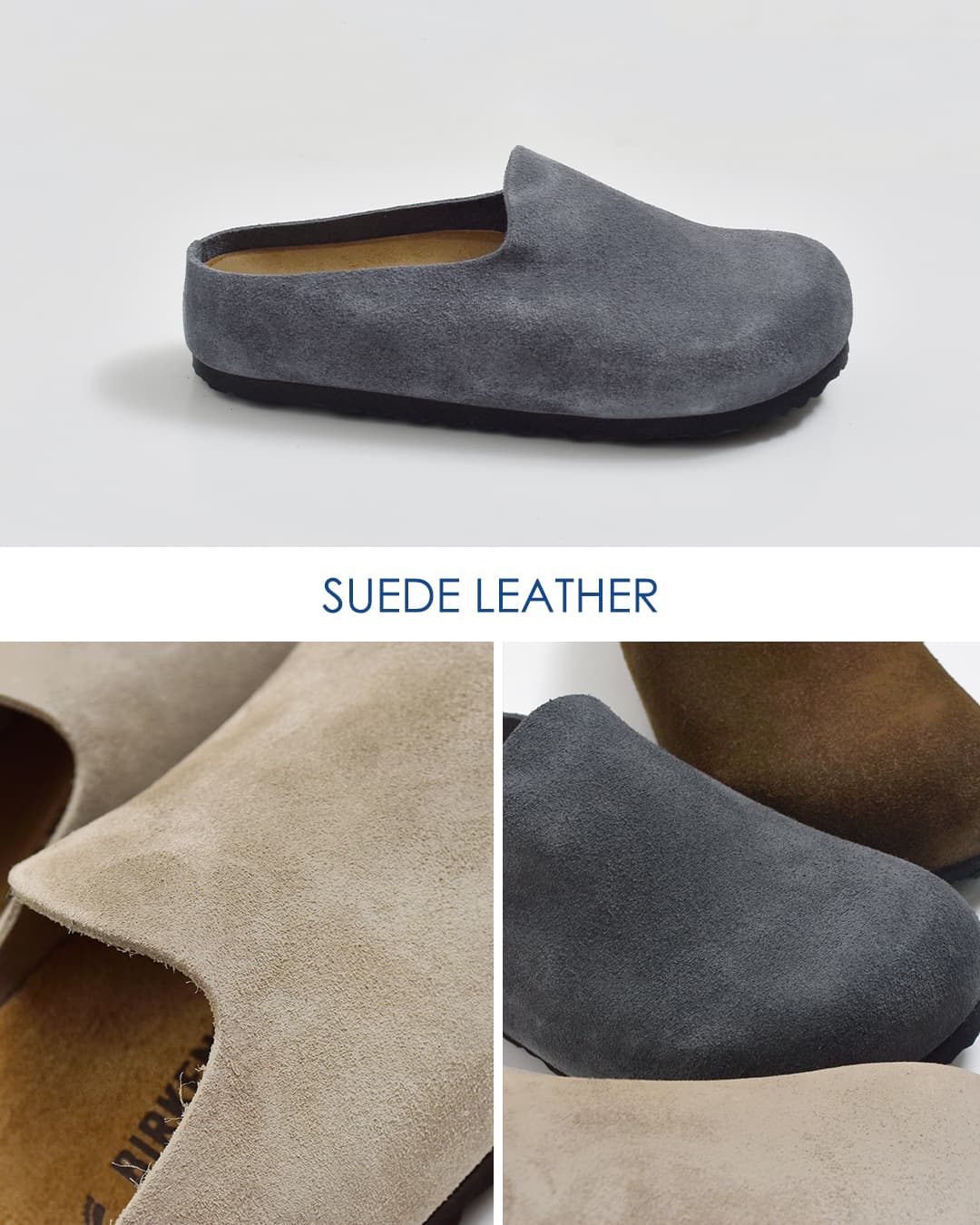 BIRKENSTOCK(ビルケンシュトック)アムステルダム ラップド スエードレザー ナロー サンダル AMSTERDAM WRAPPED SUEDE amst-wrp-suede