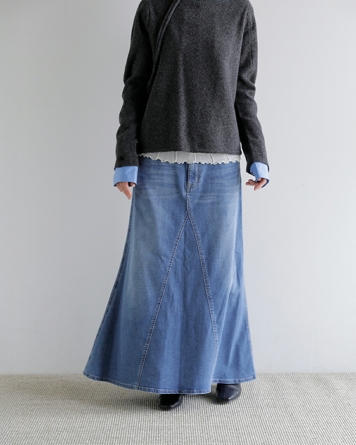 Healthy Denim(ヘルシーデニム)デニム ロングス カート Apricot apricot