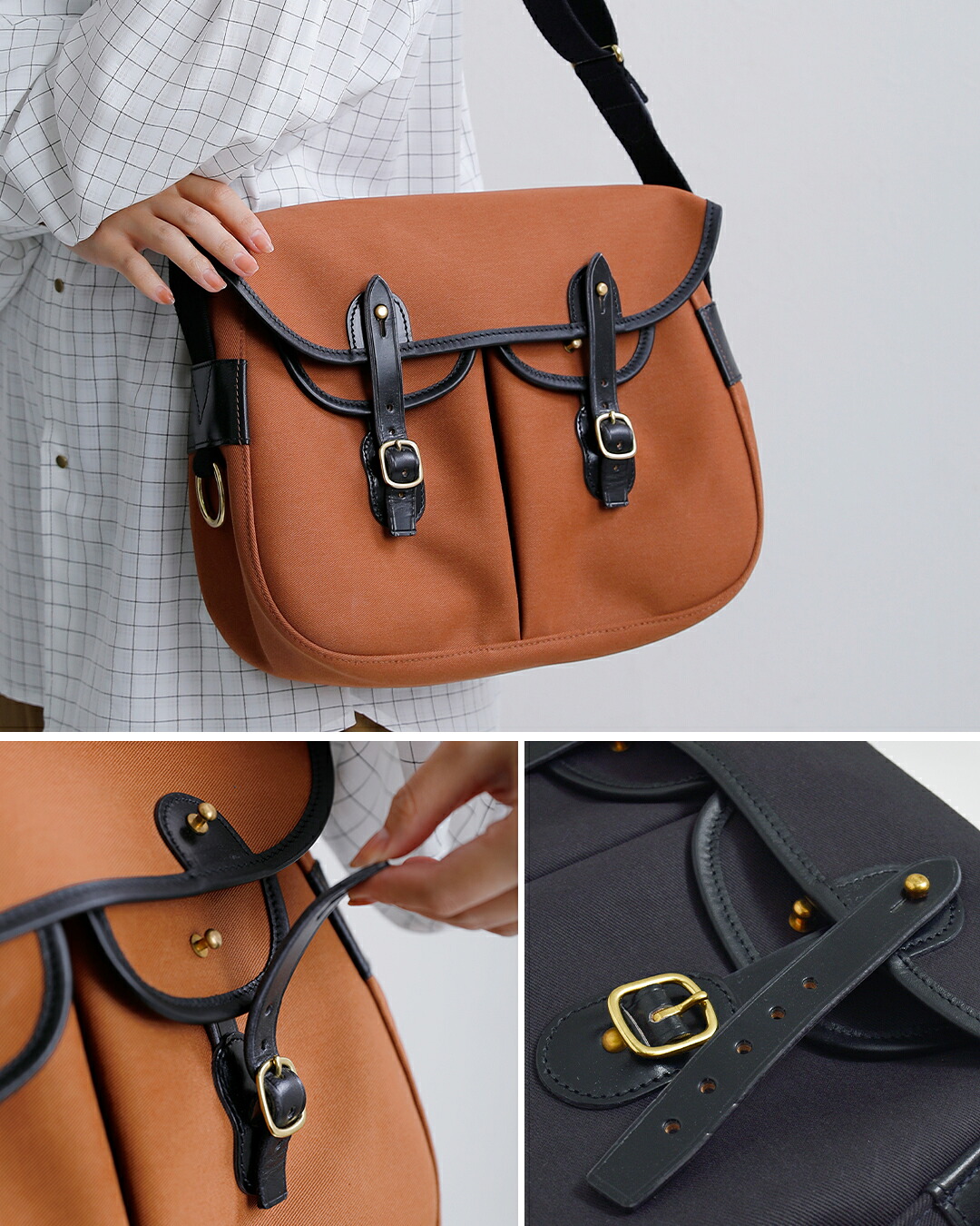 Brady ブレディ ツイルショルダーバッグ ARIEL TROUT SMALL ariel
