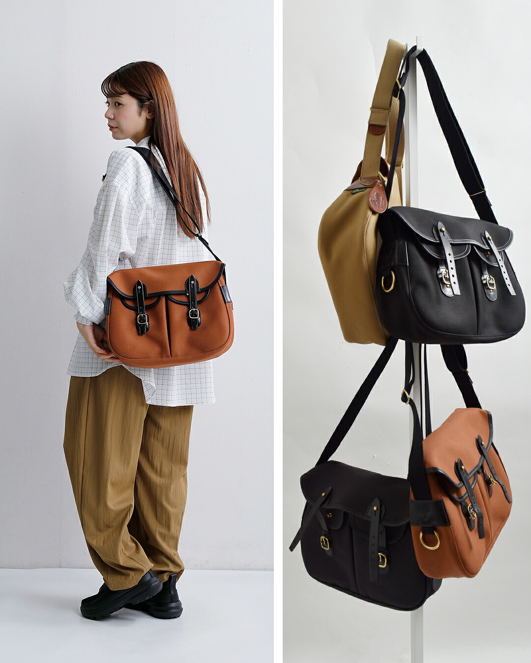 Brady ブレディ ツイルショルダーバッグ ARIEL TROUT SMALL ariel
