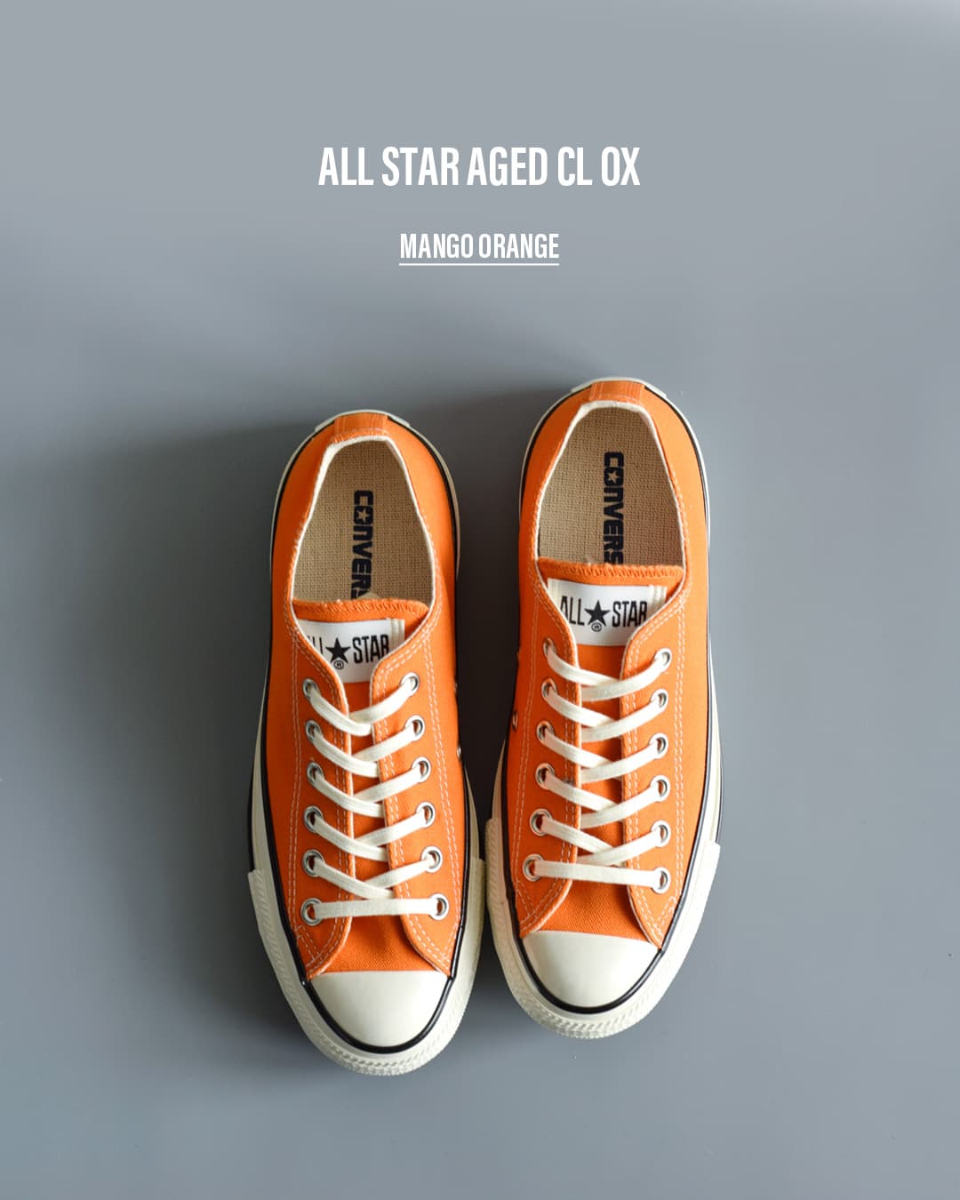 CONVERSE(コンバース)キャンバス オールスター エイジド CL OX スニーカー as-aged-cl-ox