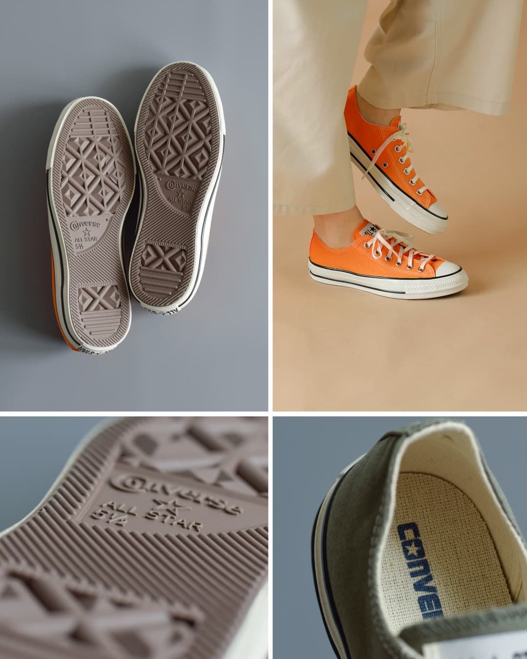 CONVERSE(コンバース)キャンバス オールスター エイジド CL OX スニーカー as-aged-cl-ox