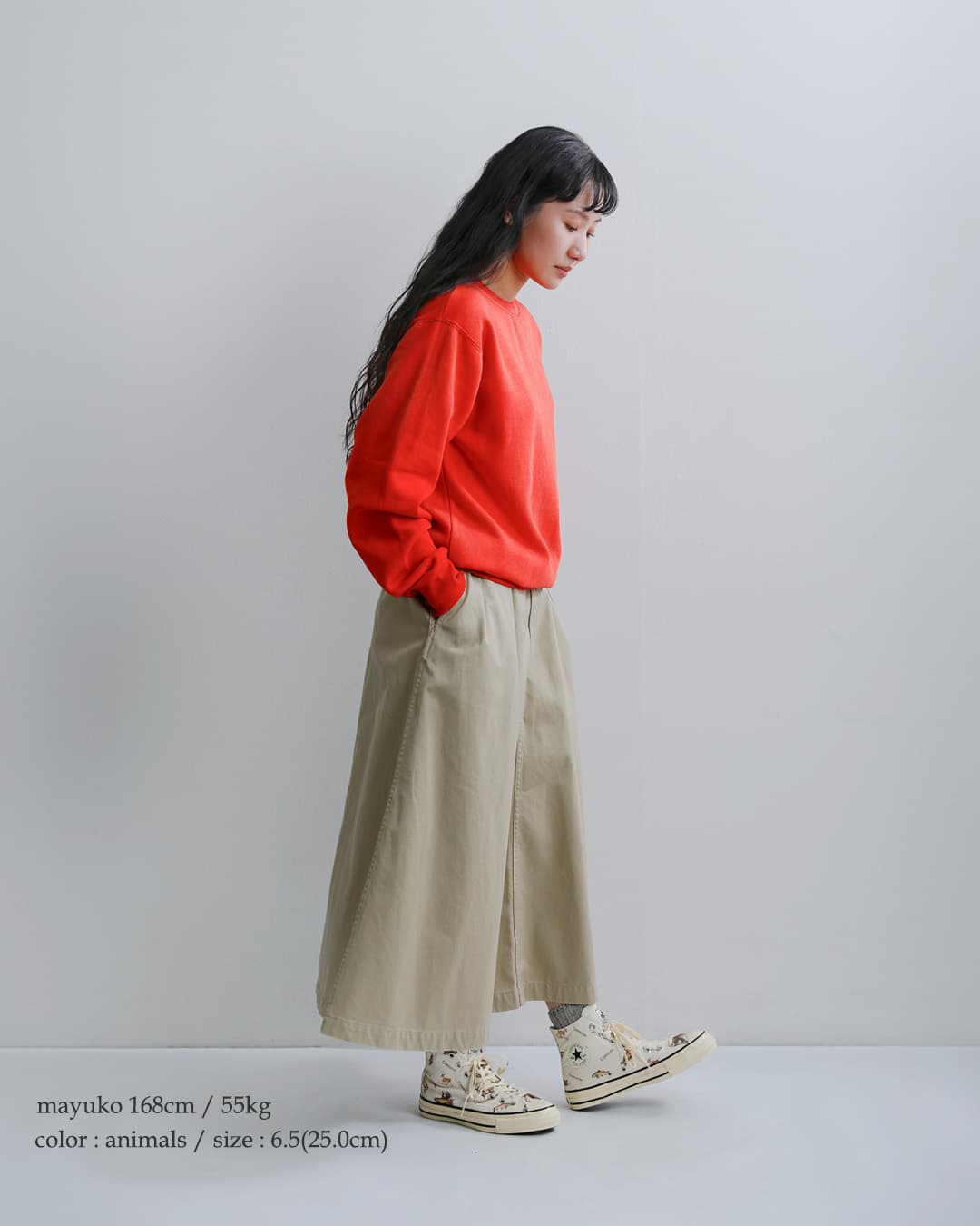 CONVERSE(コンバース)オールスター エイジド ハンティング HI スニーカー as-aged-hunt-hi